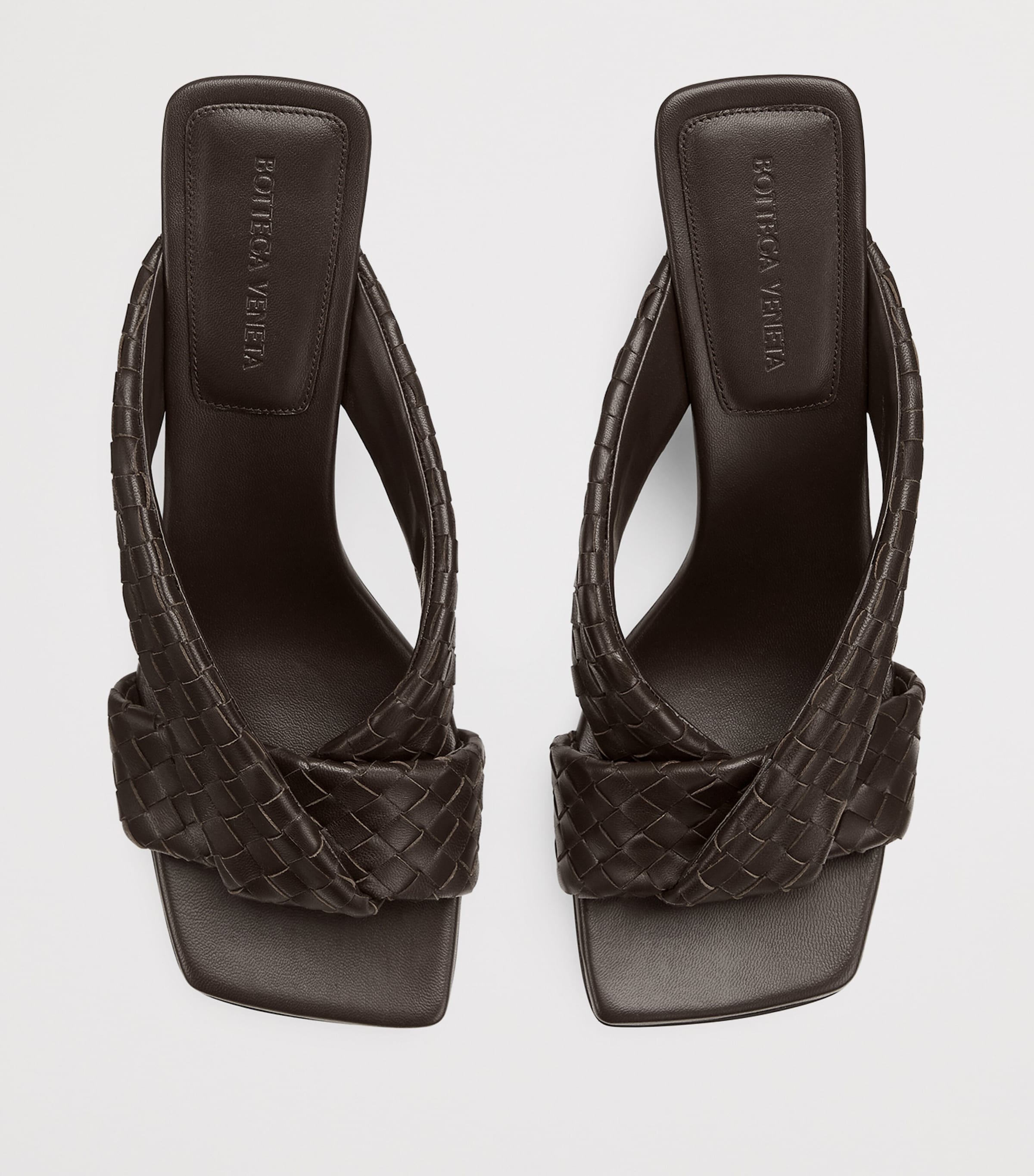 Leather Intrecciato Riva Mules 50 2113 Image 5