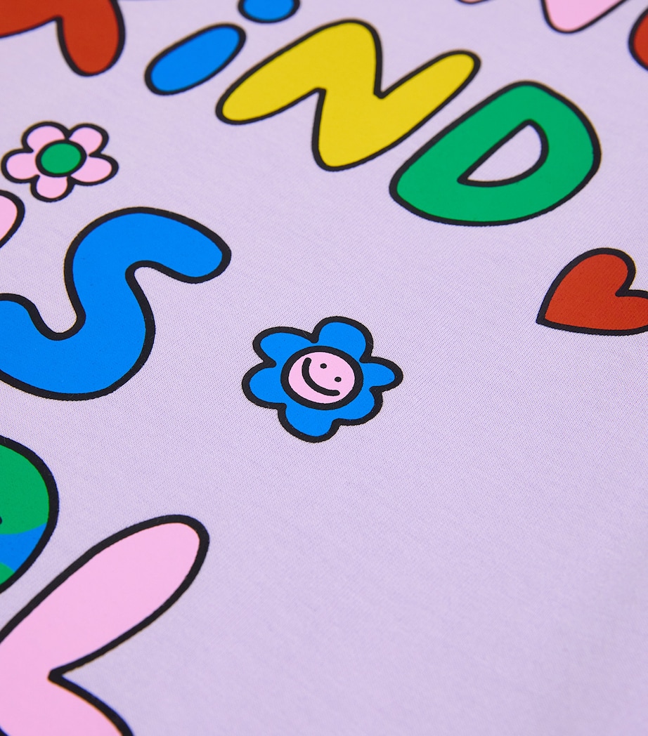 Cotton Graphic T-Shirt (3-14+ Years) 522PURPLE Image 4