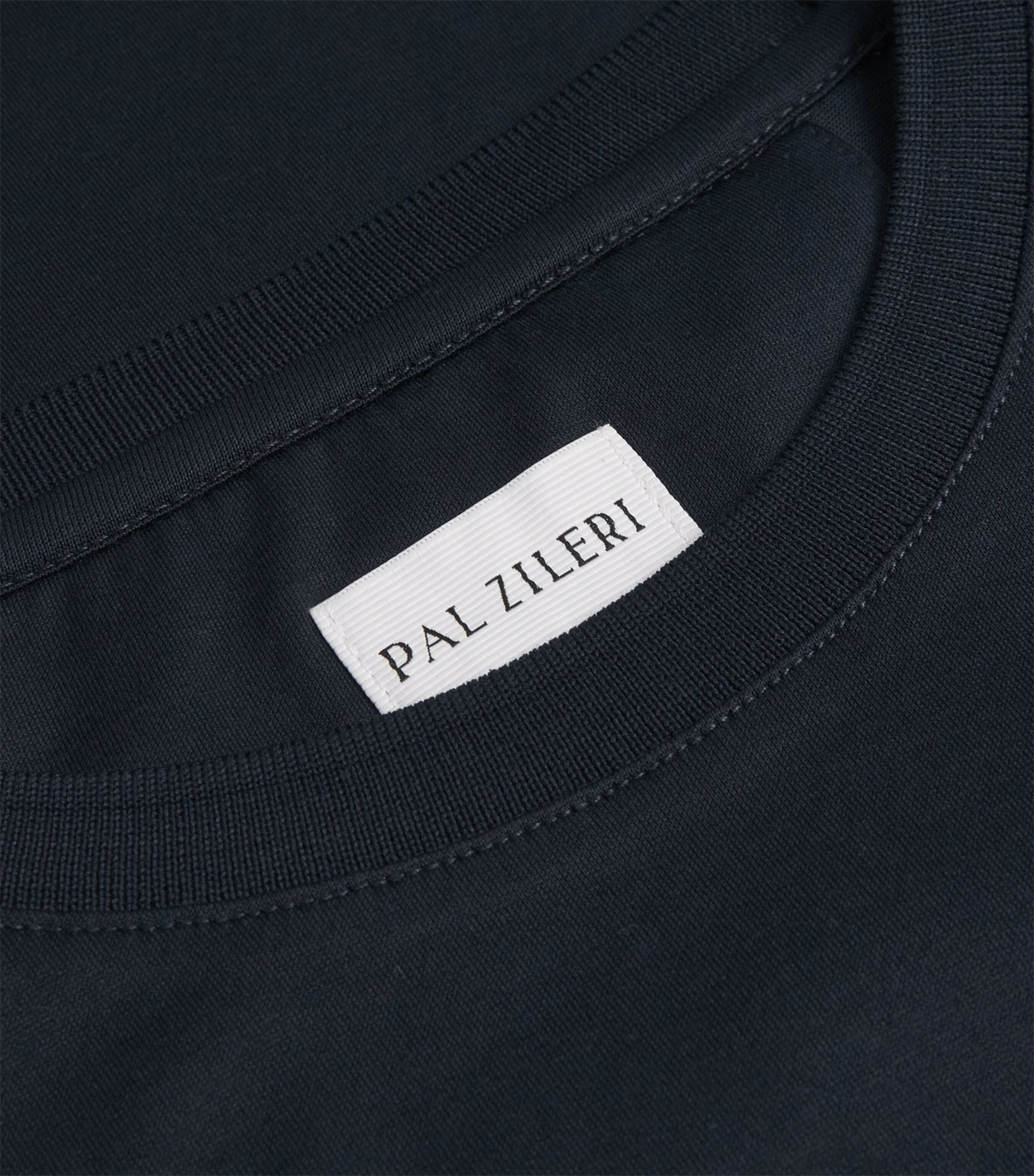 Cotton T-Shirt 01 BLUE NAVY Image 5