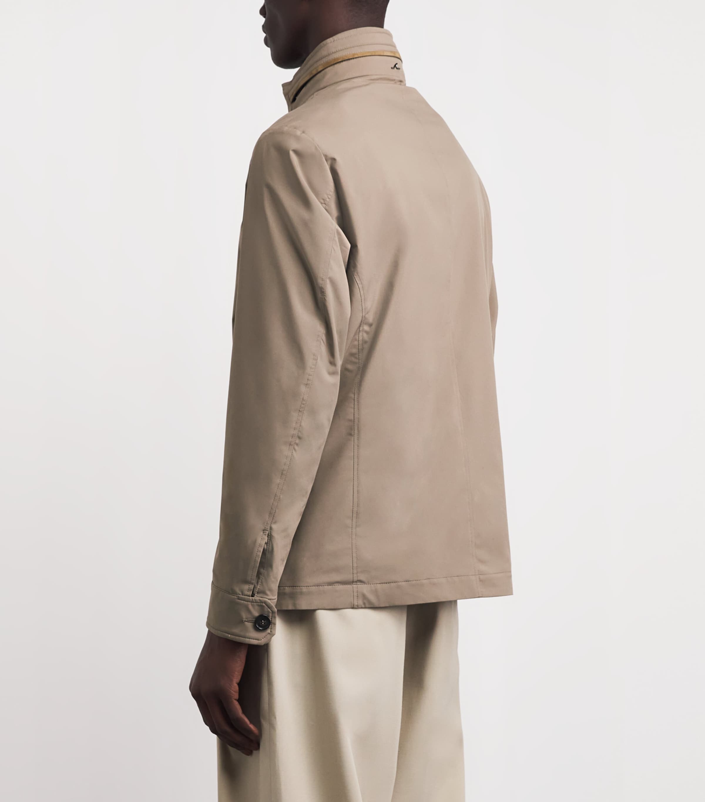 Paul & Shark Mens Typhoon Platinum Jacket Dove Gret Image 5