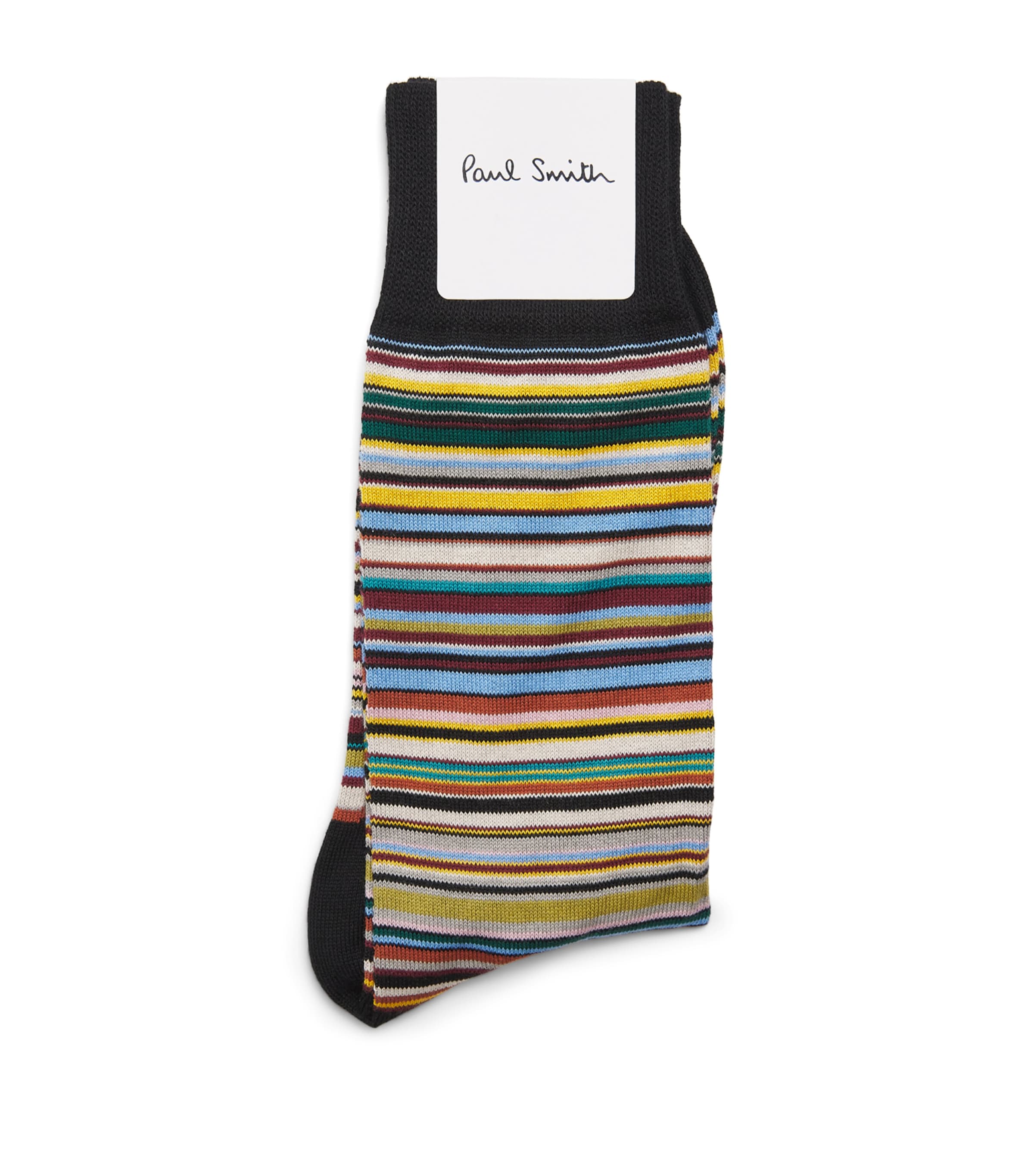 Paul Smith Mens Signature Stripe Socks Coloured Image 1