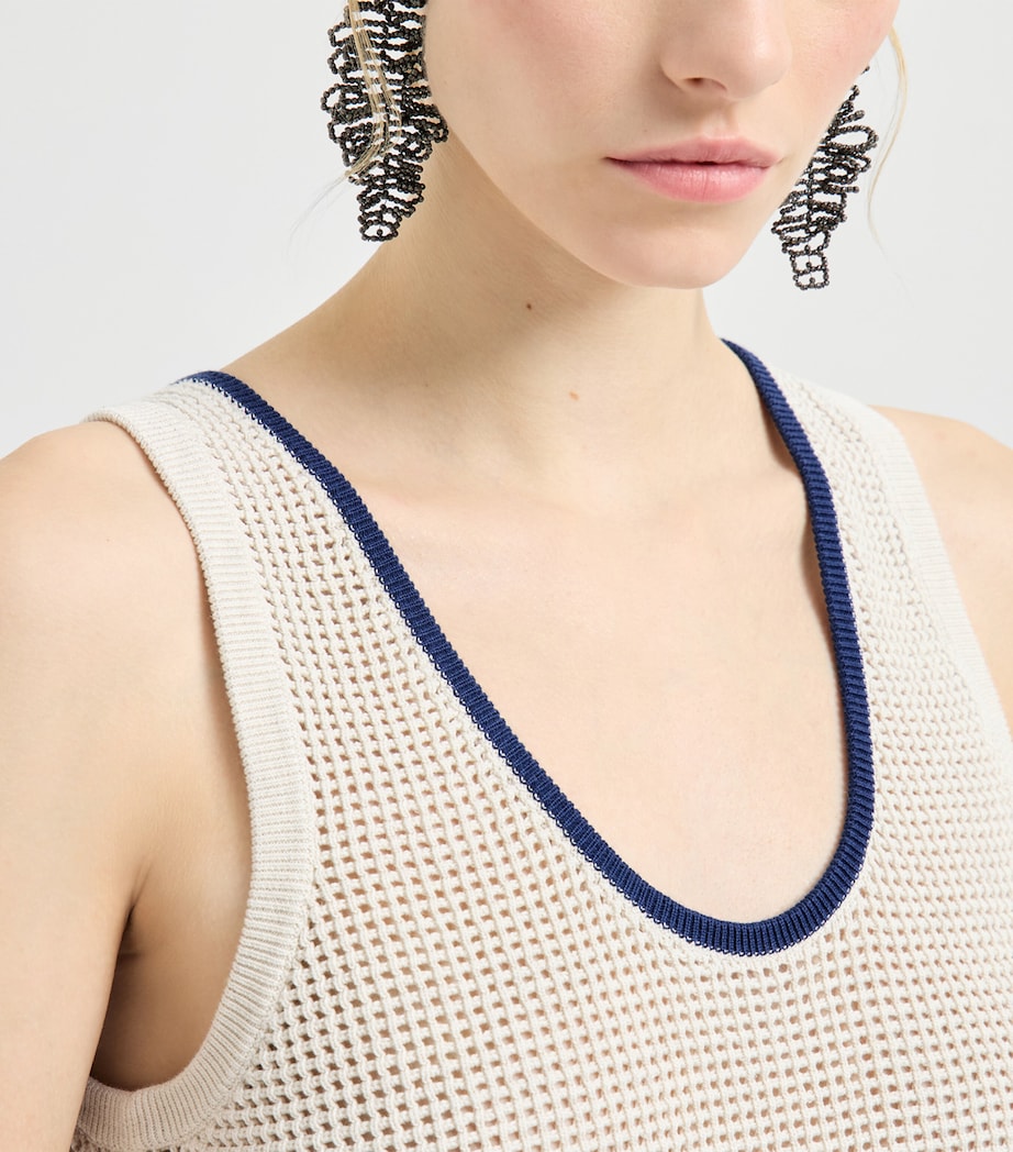 Knitted Sleeveless Top CYF11 Image 6