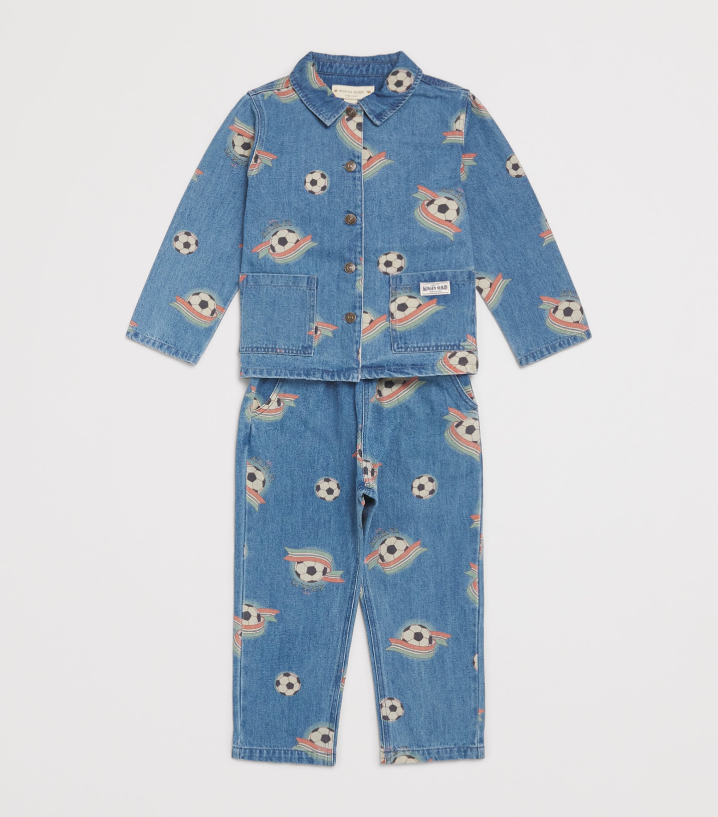 KONGES SLOJD Magot Denim Jacket (9 Months-10 Years) It Image 3
