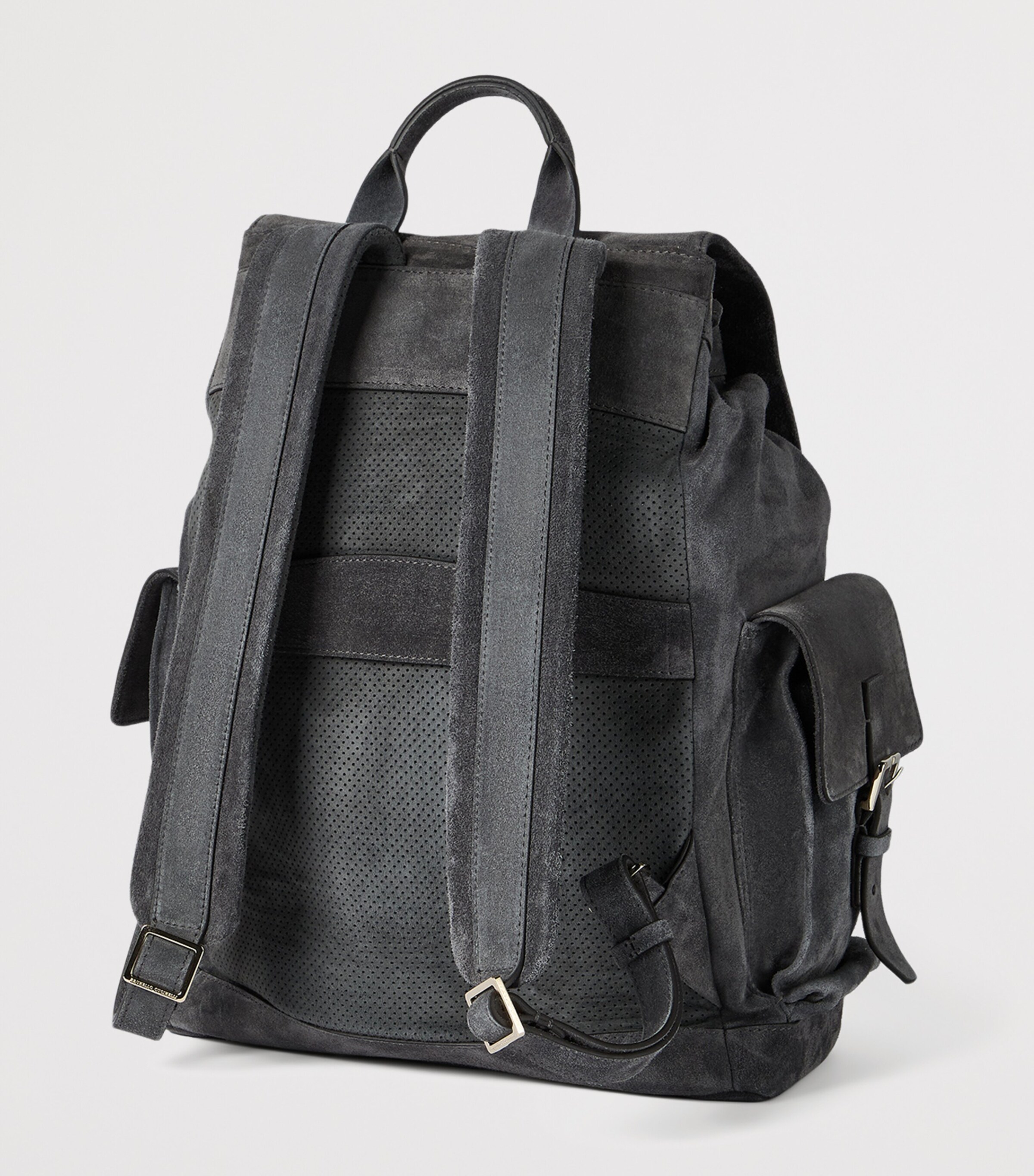 Brunello Cucinelli Suede City Backpack Image 4