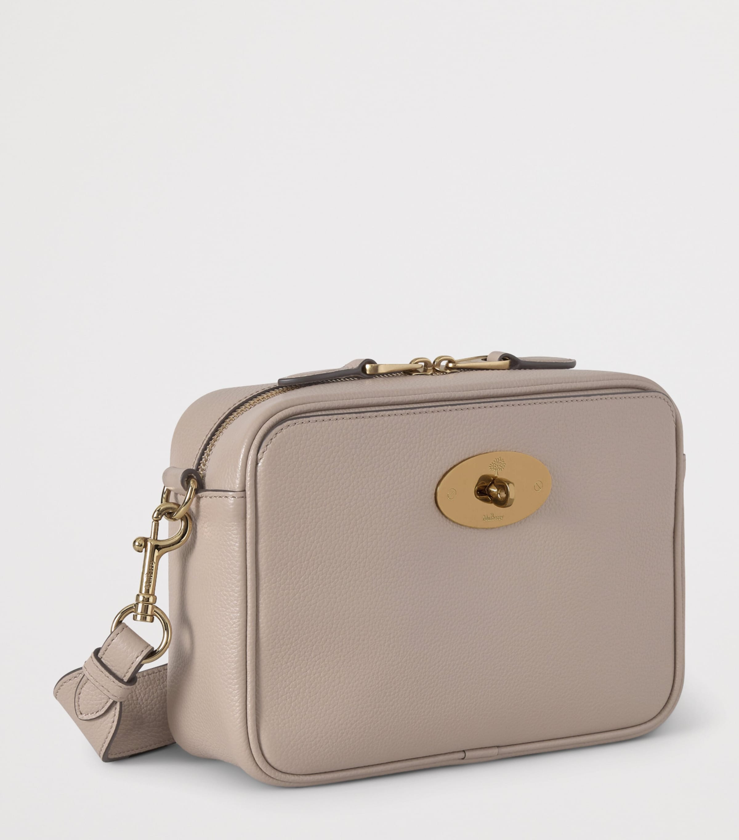 Mulberry Leather Darley Camera Bag Cashmere Taupe Image 2