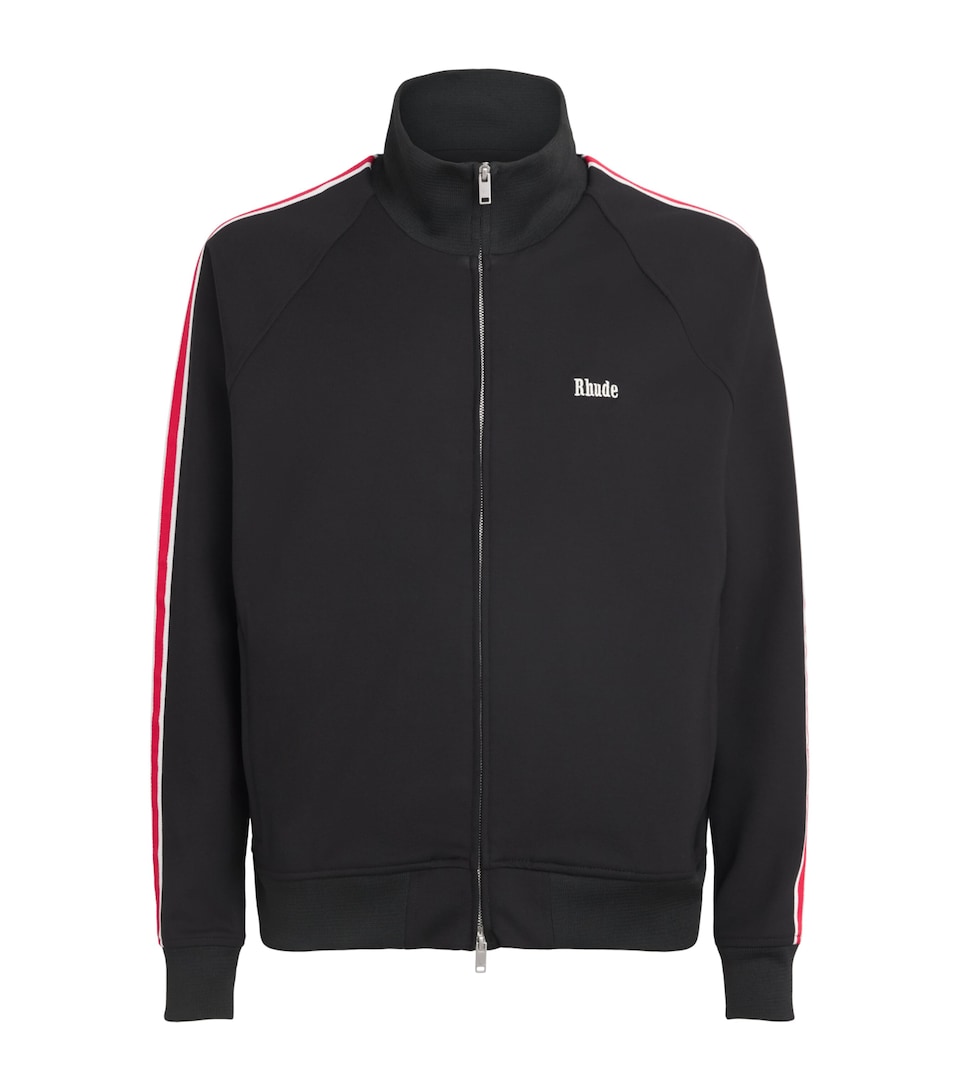 Rhude Hamptons Track Jacket Blk/wht/red