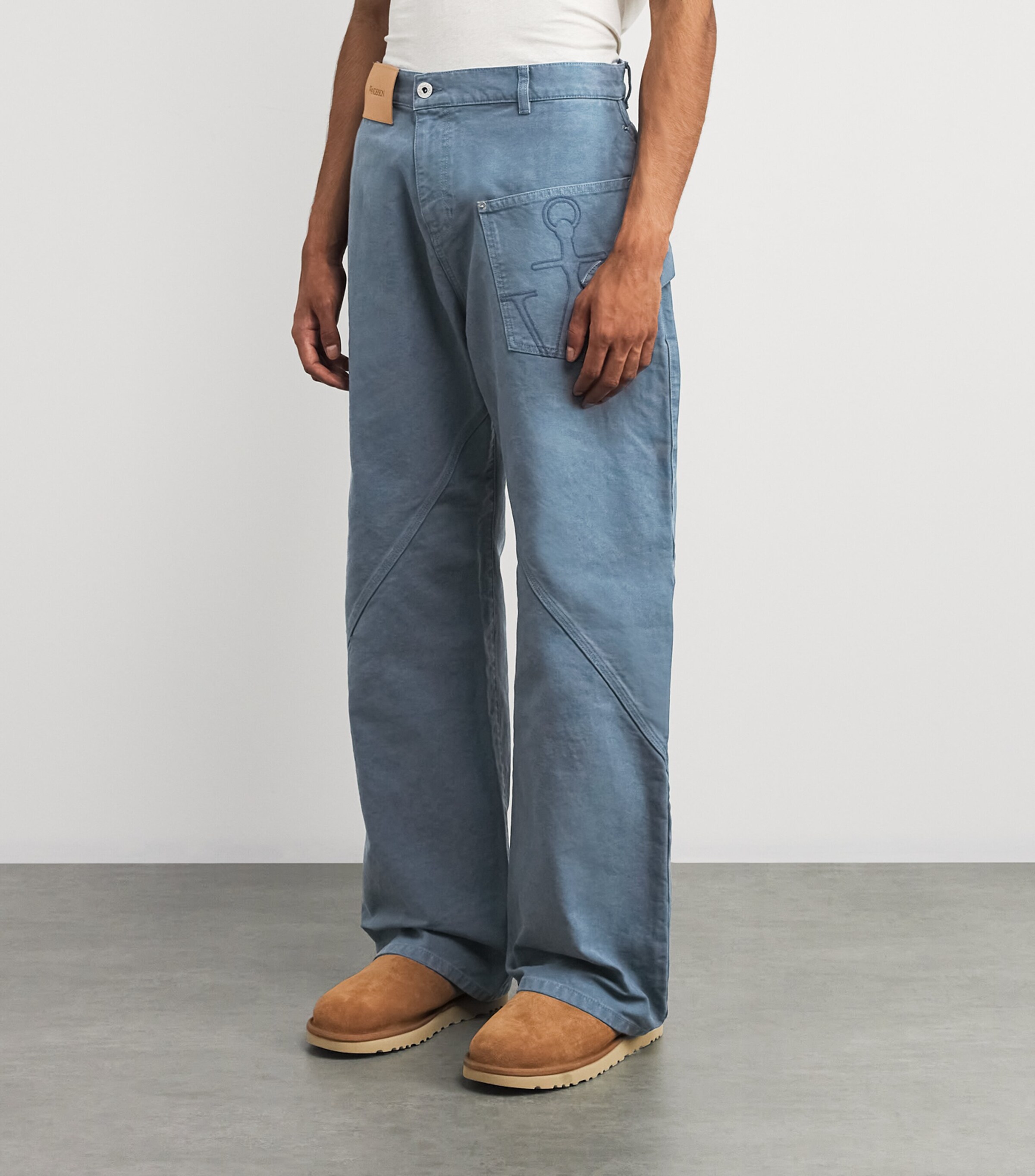 Denim Twist Jeans STEEL BLUE Image 3