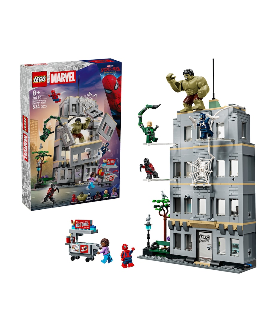 Lego Marvel Spider-Man vs. Hulk Epic Clash 76350 Image 1