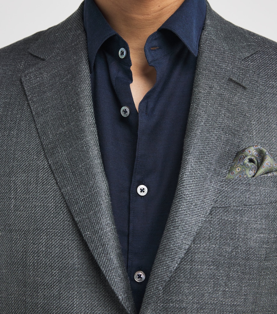 Wool-Blend Blazer 111 Image 6