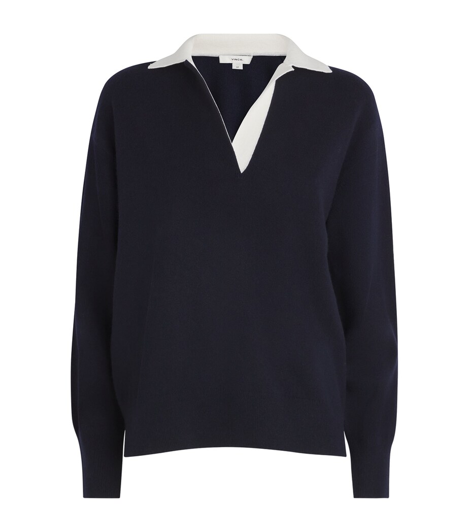 Cotton Polo Shirt 967COW CSTL/OFFWHT Image 1