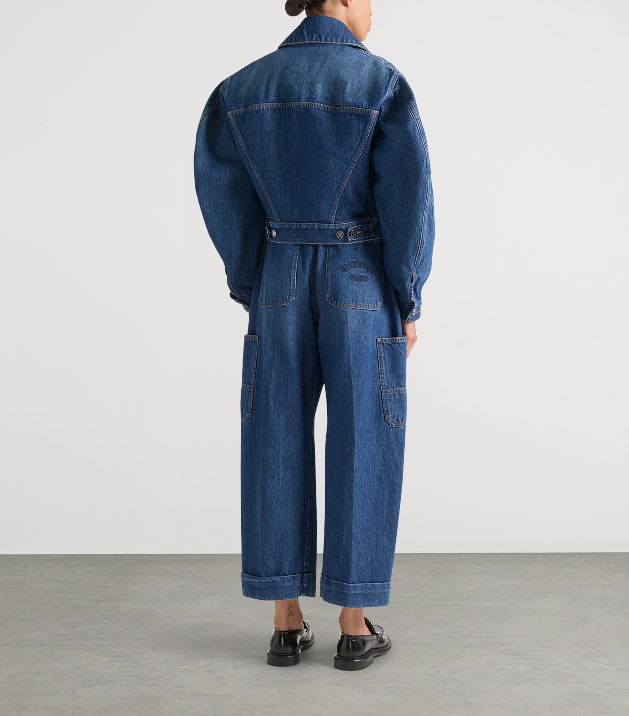 Cocoon Cargo Jeans MEDIUM BLUE Image 3