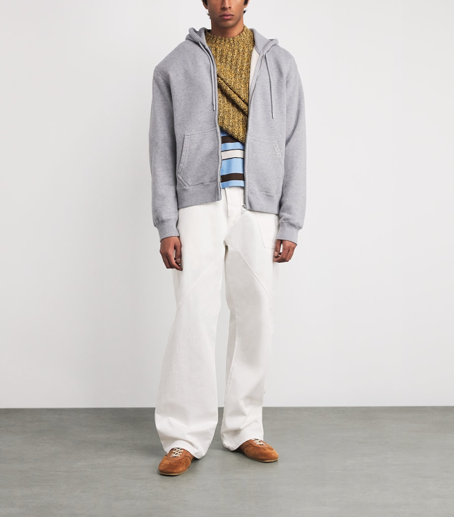 Twisted Straight Jeans OFF WHITE-002 Image 2