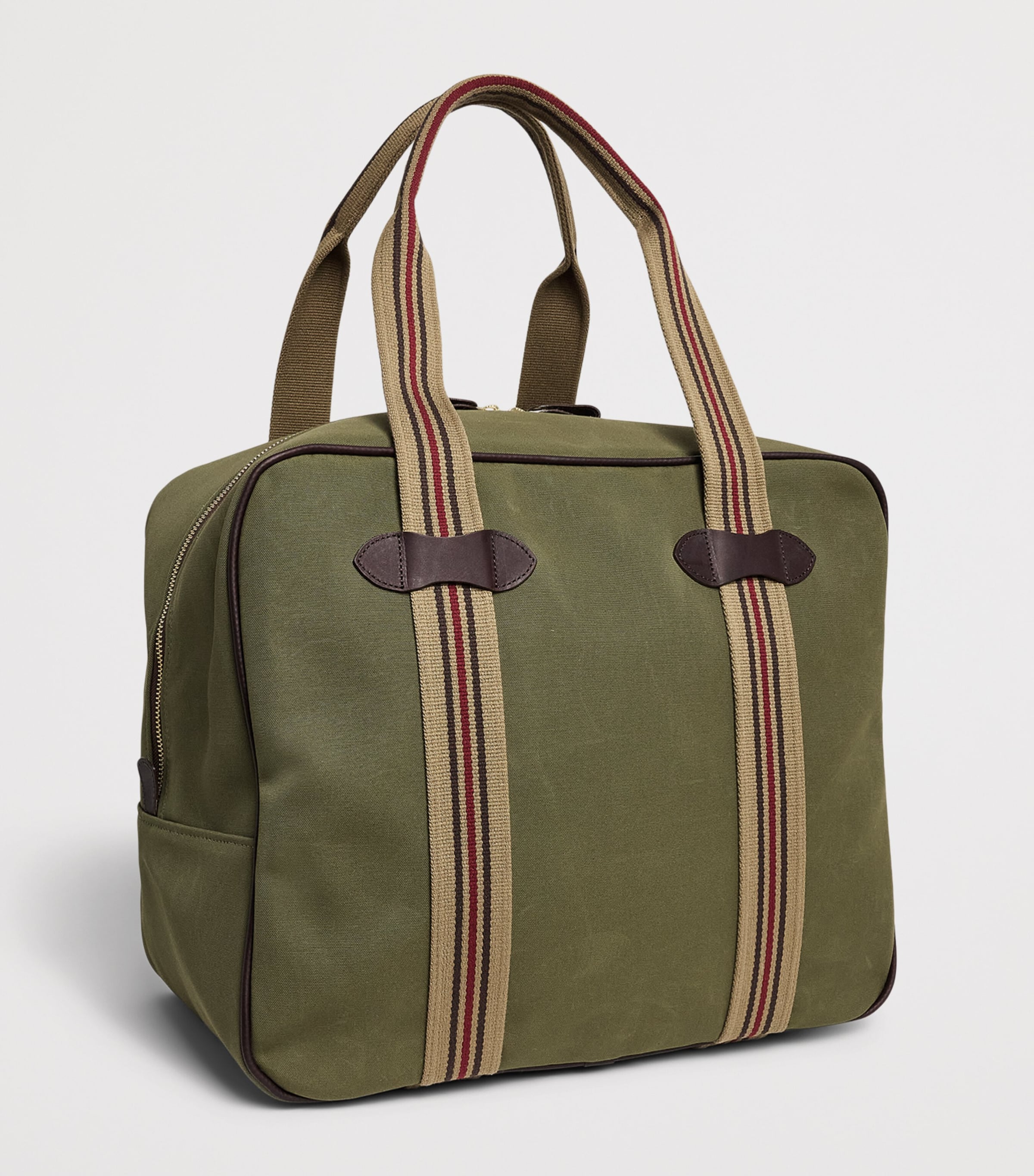 Purdey Small Canvas Field Tote Bag Khk Image 3