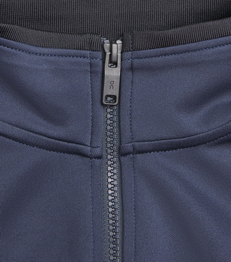 On Womens Courtside Zip-Up Jacket Dark Blue Image 6