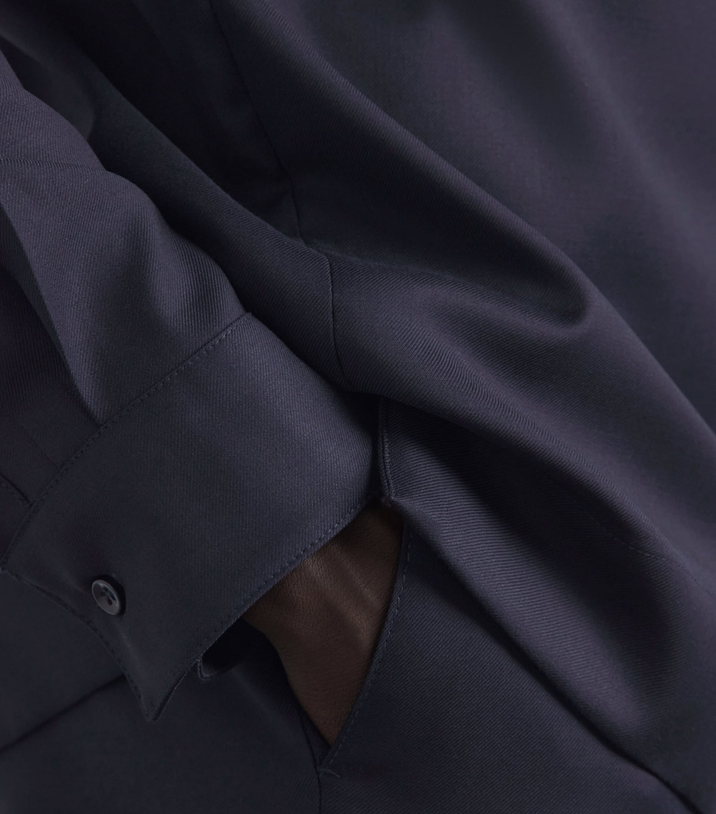 Paul & Shark Mens Virgin Wool Overshirt Blue Image 3