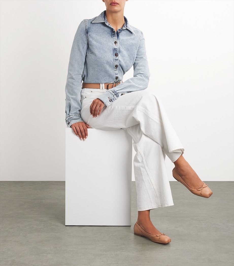 Mamadrague Leather Ballet Flats PK1A Image 4