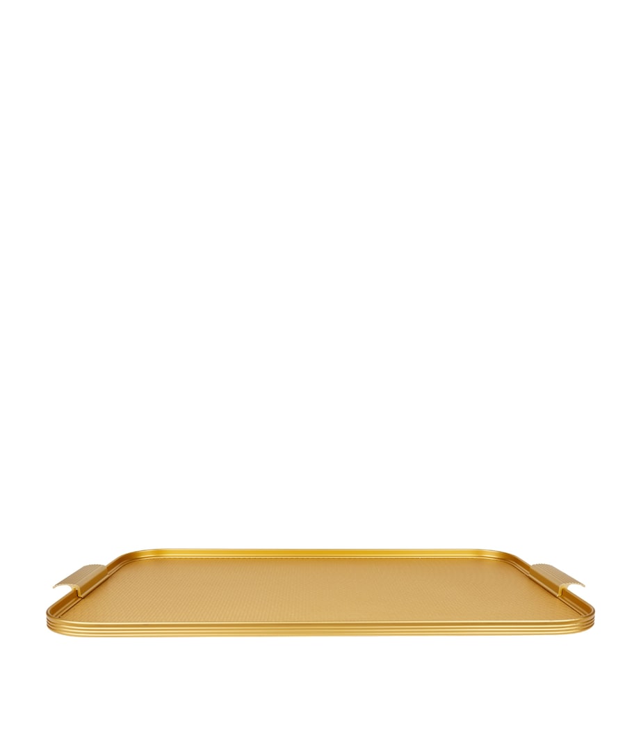 Embossed Tray (56cm x 38cm) GOLD Image 1