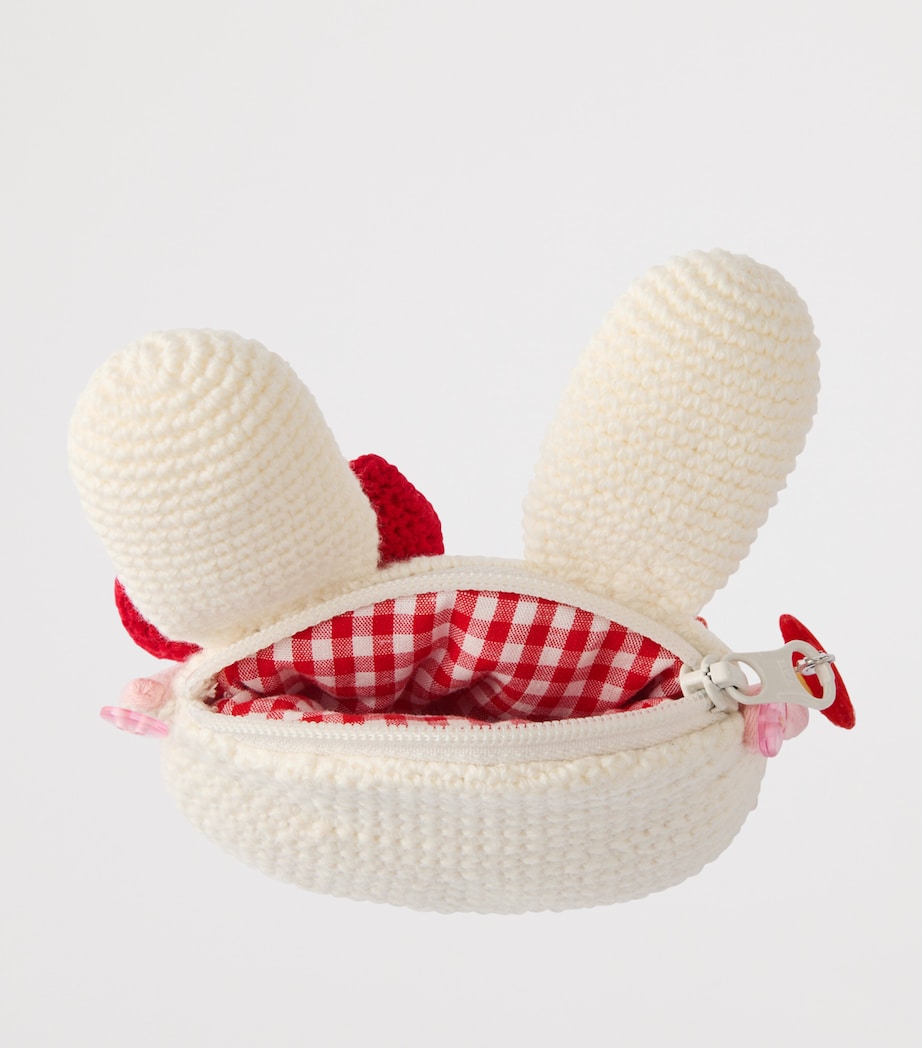 Miki House Knitted Bunny Cross-Body Bag Image 4