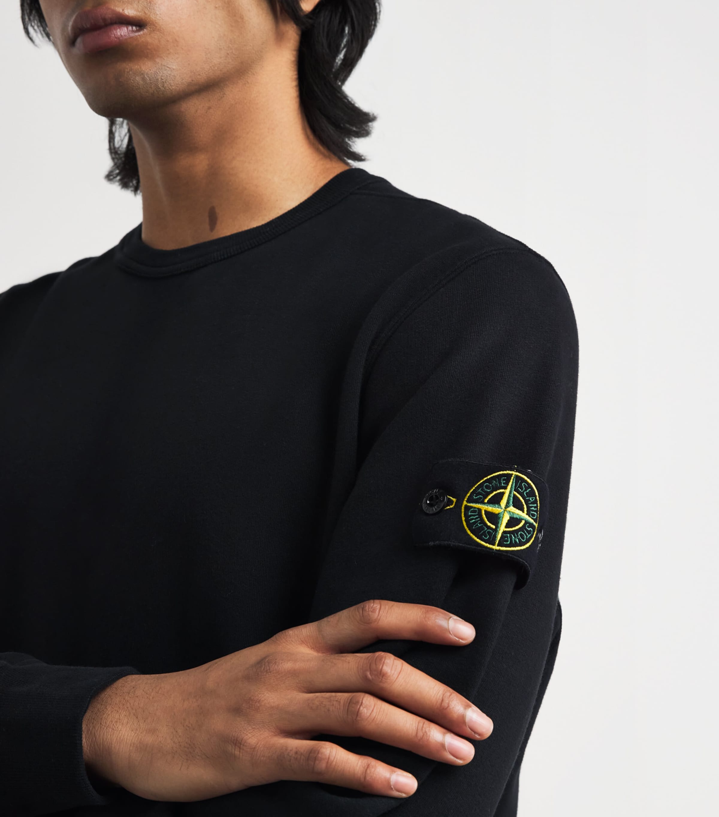 Cotton Compass Logo Sweatshirt V0029 Image 6