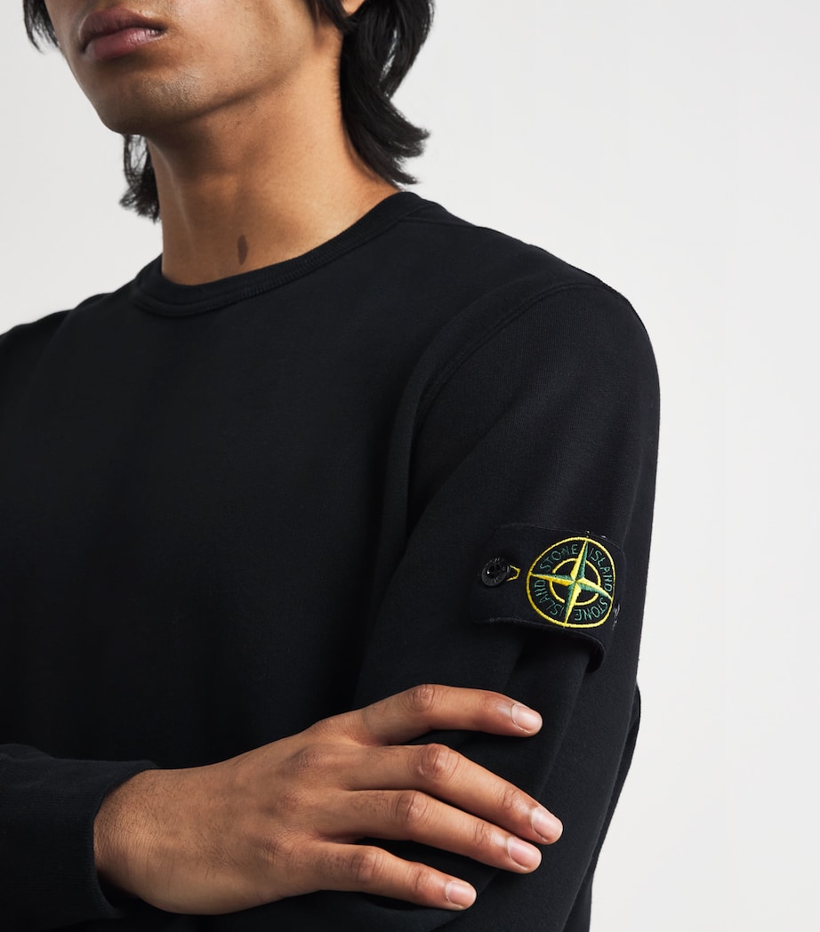 Cotton Compass Logo Sweatshirt V0029 Image 6