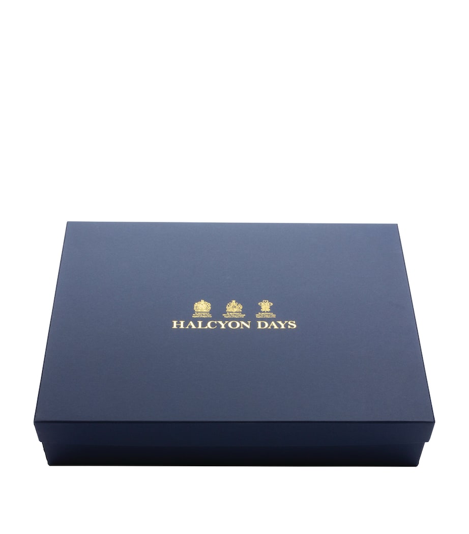 Halcyon Days x Nina Campbell Serengeti Tea for Two Set Blue & White Image 2