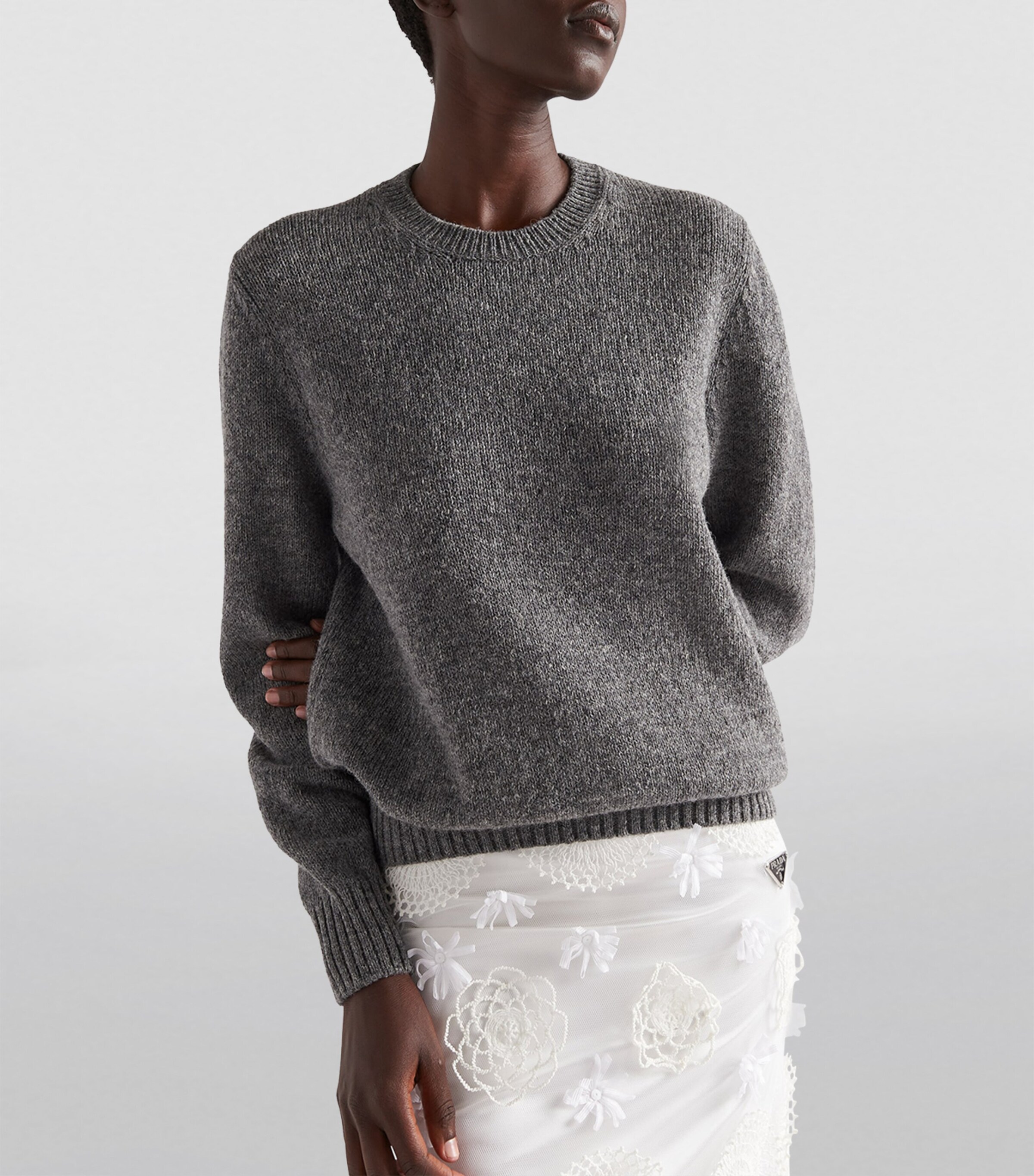 Wool-Cashmere Sweater F0031 Image 3