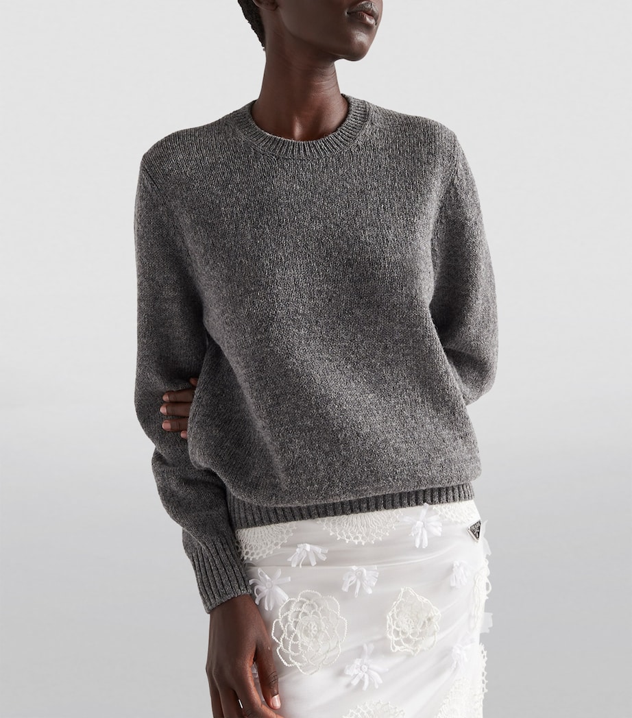 Wool-Cashmere Sweater F0031 Image 3