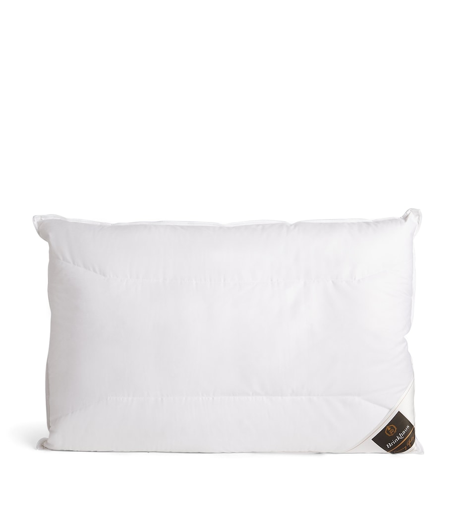 Sapphire 90% Goose Down Pillow (50cm x 90cm) WHITE Image 1