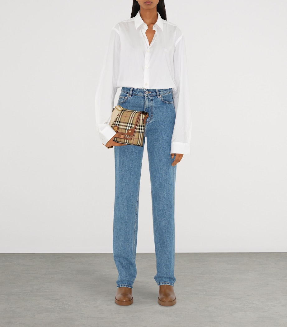 Check Note Cross-Body Bag BRIAR BROWN Image 4