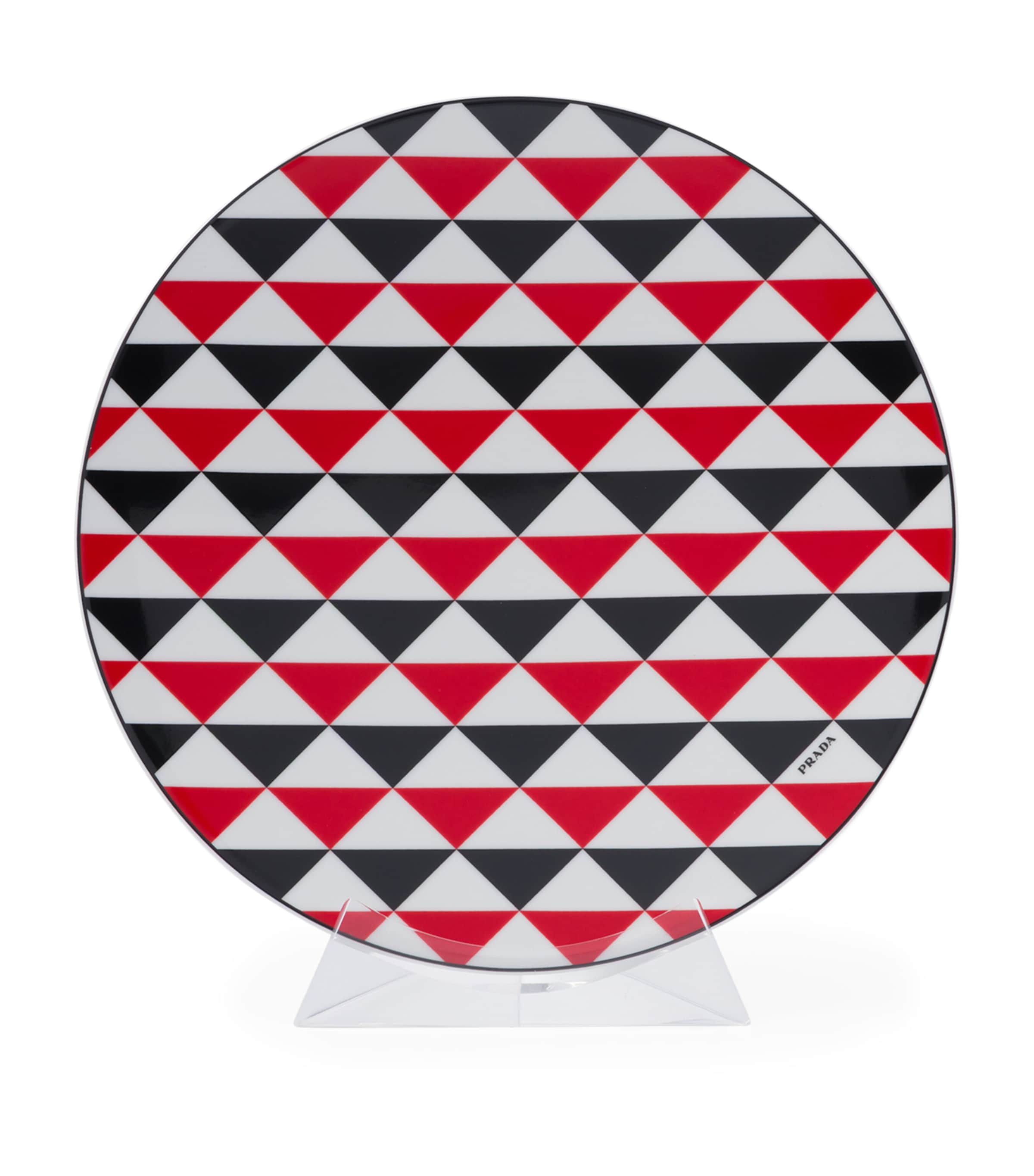 Triangles Charger Plate (28cm) F03FK Image 1
