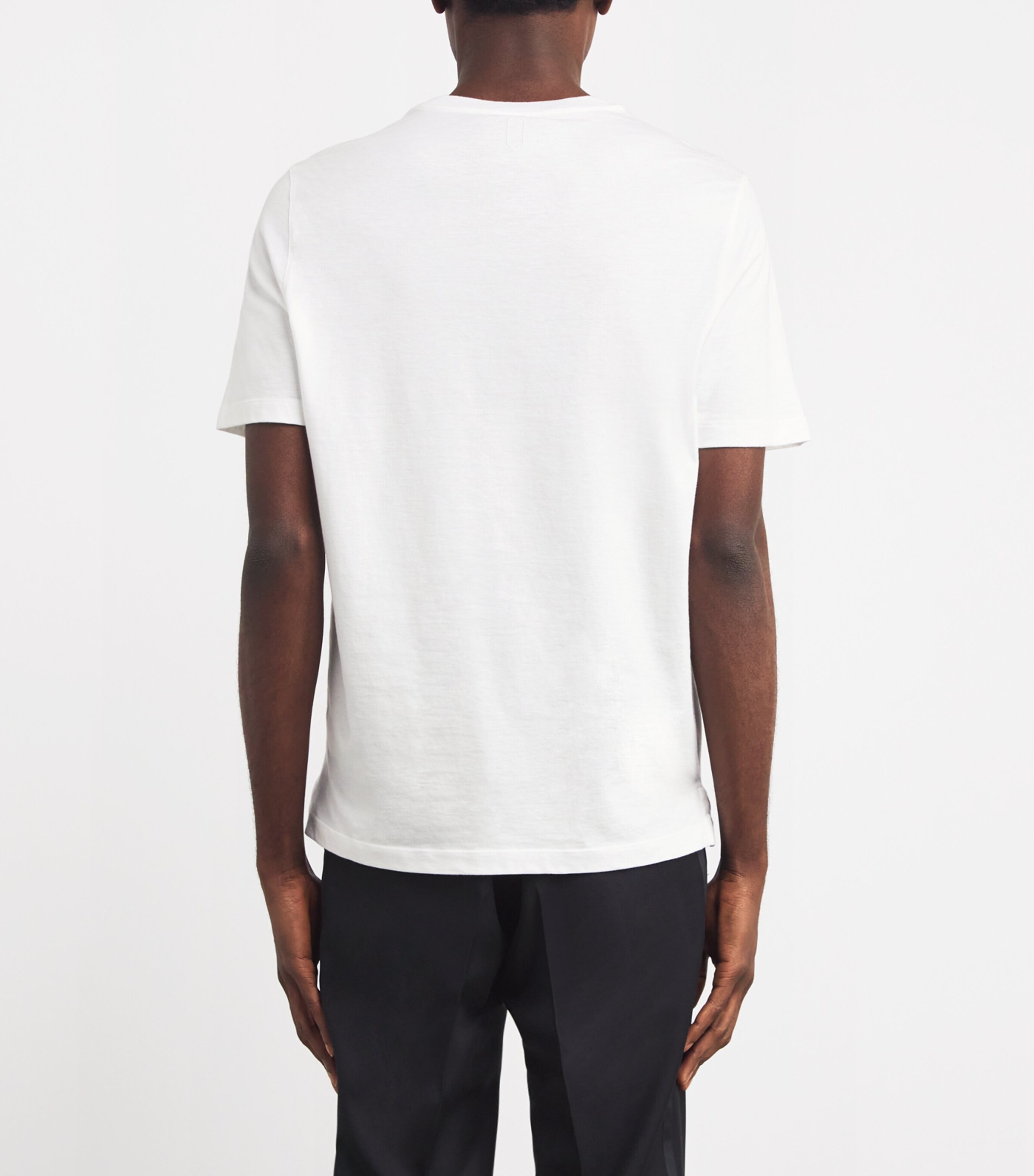 Canali Mens Cotton T-Shirt Image 4