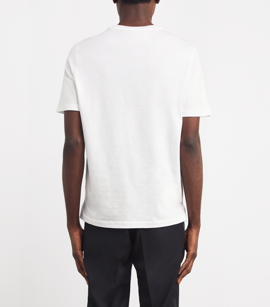 Canali Mens Cotton T-Shirt Image 4
