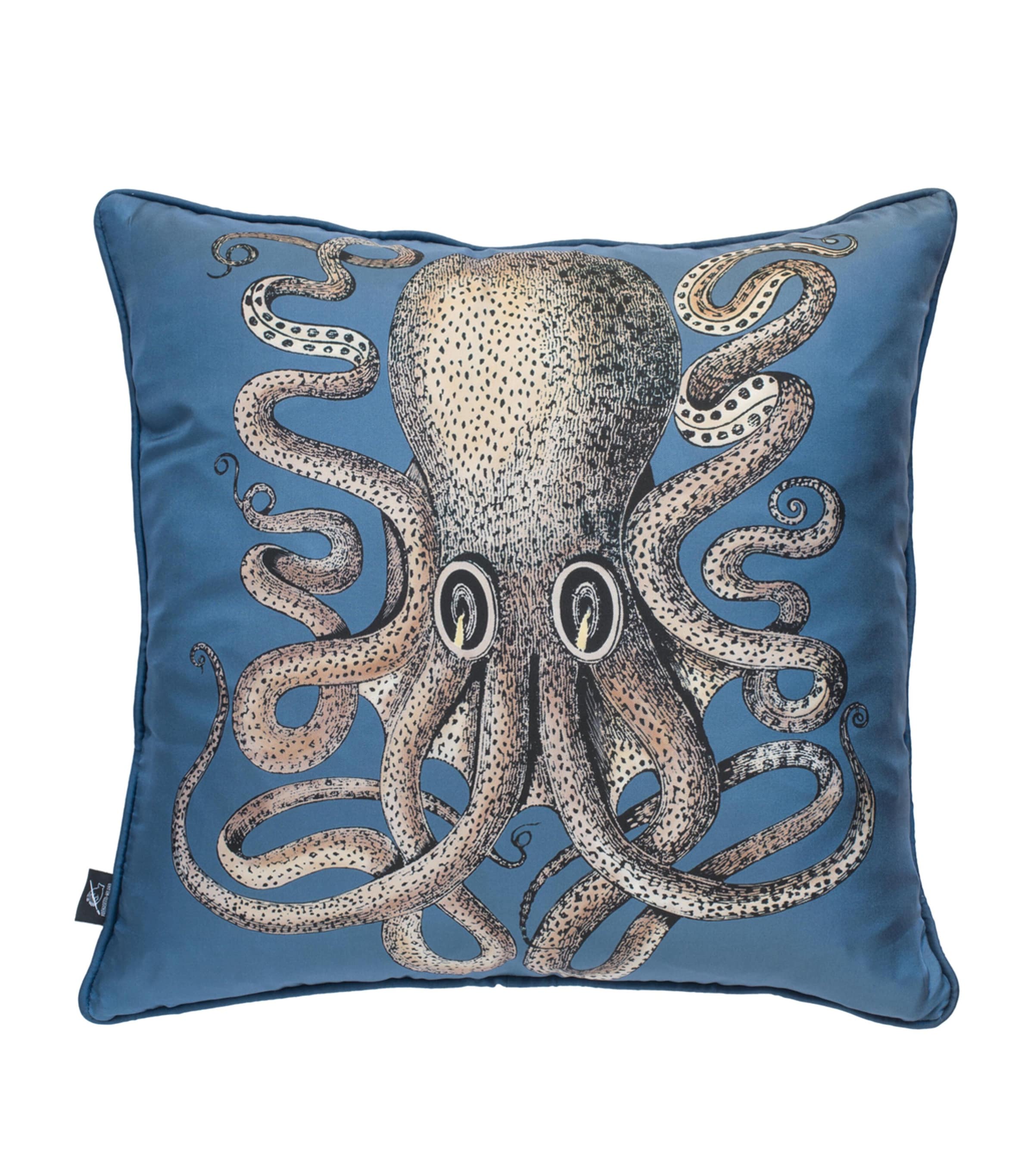 Fornasetti Polipo Graphic-print Cushion