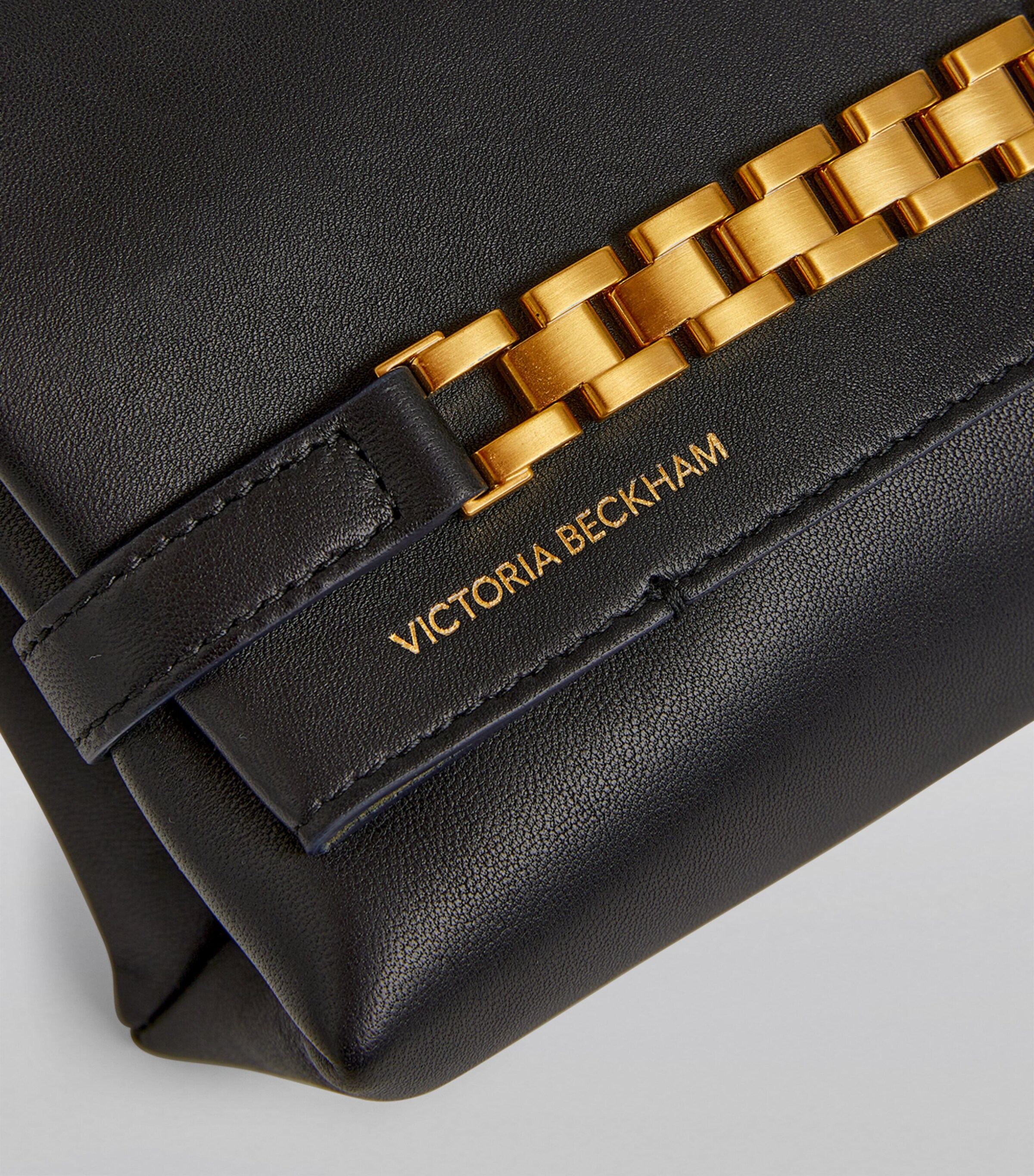 Leather Pouch Mini Bag BLACK Image 8