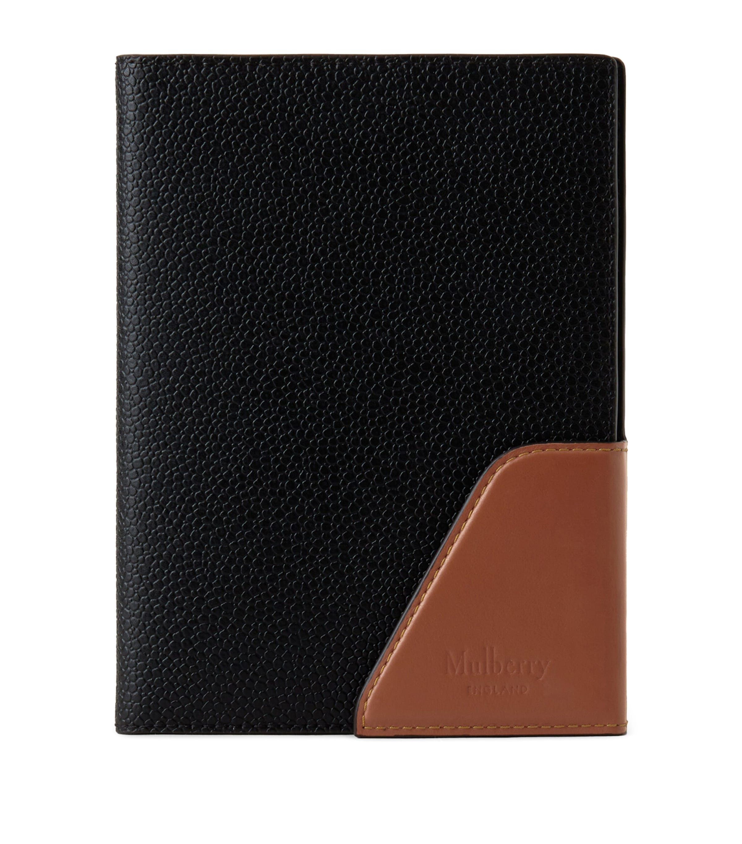 Shop Mulberry Heritage Travel Wallet In Black