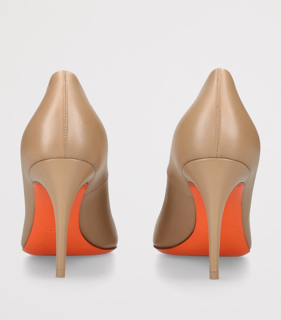 Leather Sibille Pumps 85 MID BROWN Image 2