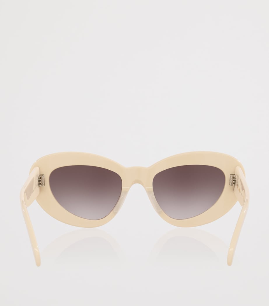 Celine Oversized Cat Eye 3 Dots Sunglasses Image 2