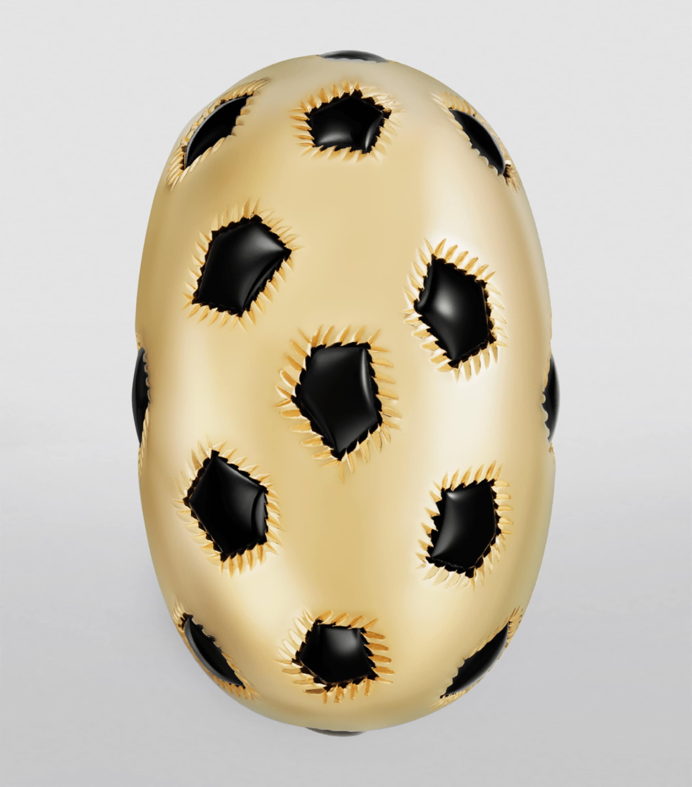 Yellow Gold and Onyx Panthère de Cartier Ring YELLOW GOLD Image 3