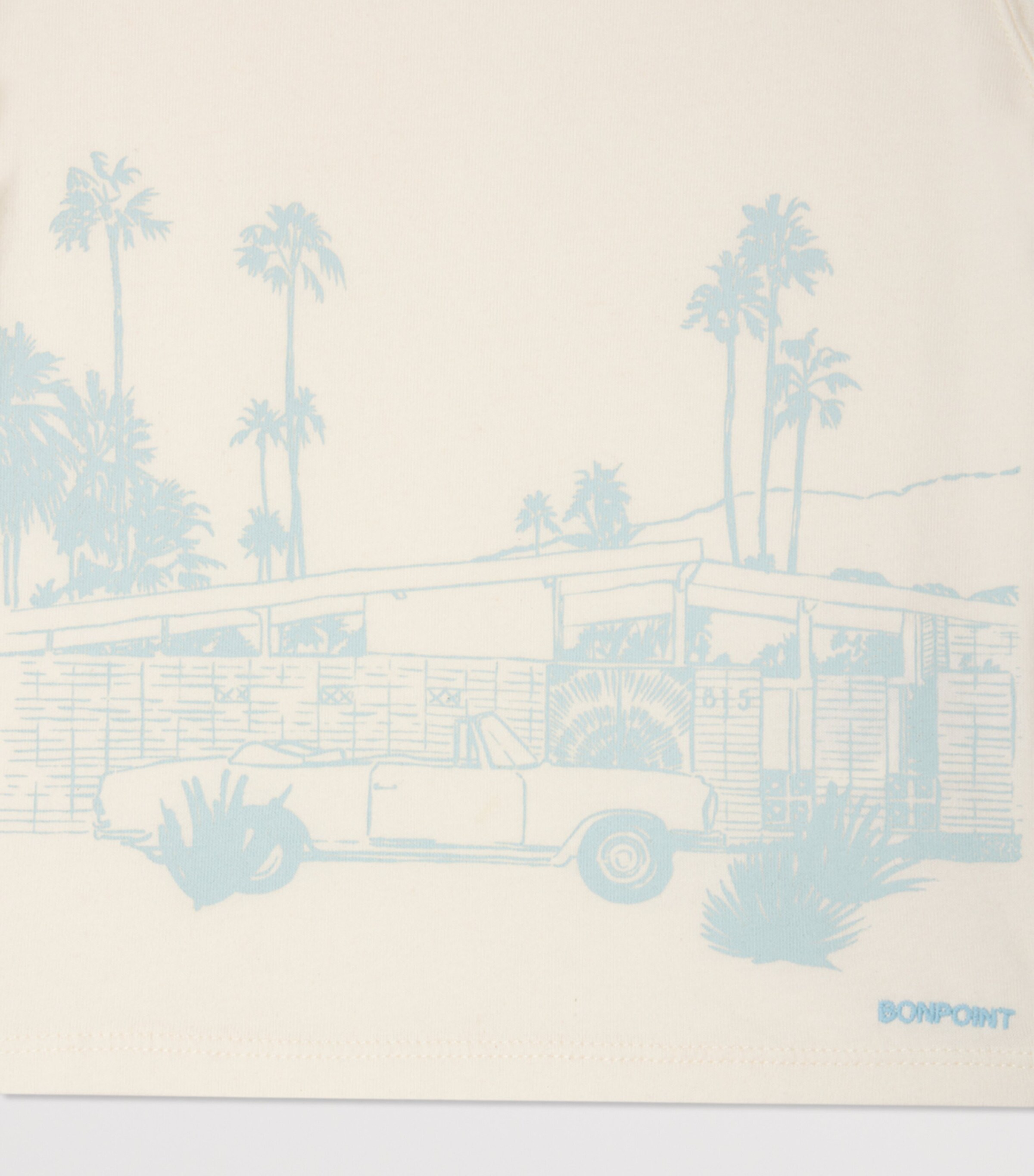 Cotton Tom T-Shirt (6-18 Months) UPB IVOIRE Image 3