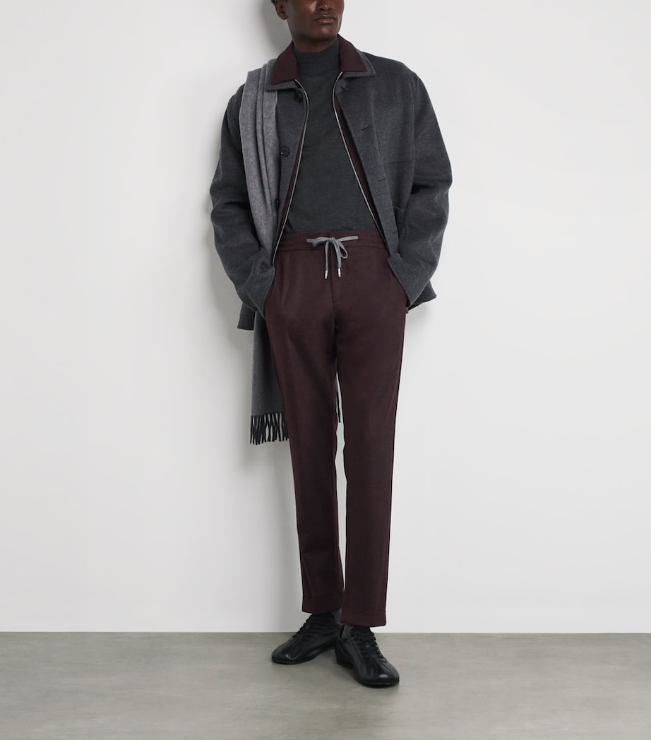 Cashmere-Silk High-Neck Sweater DKC DARK CHARCOAL Image 2