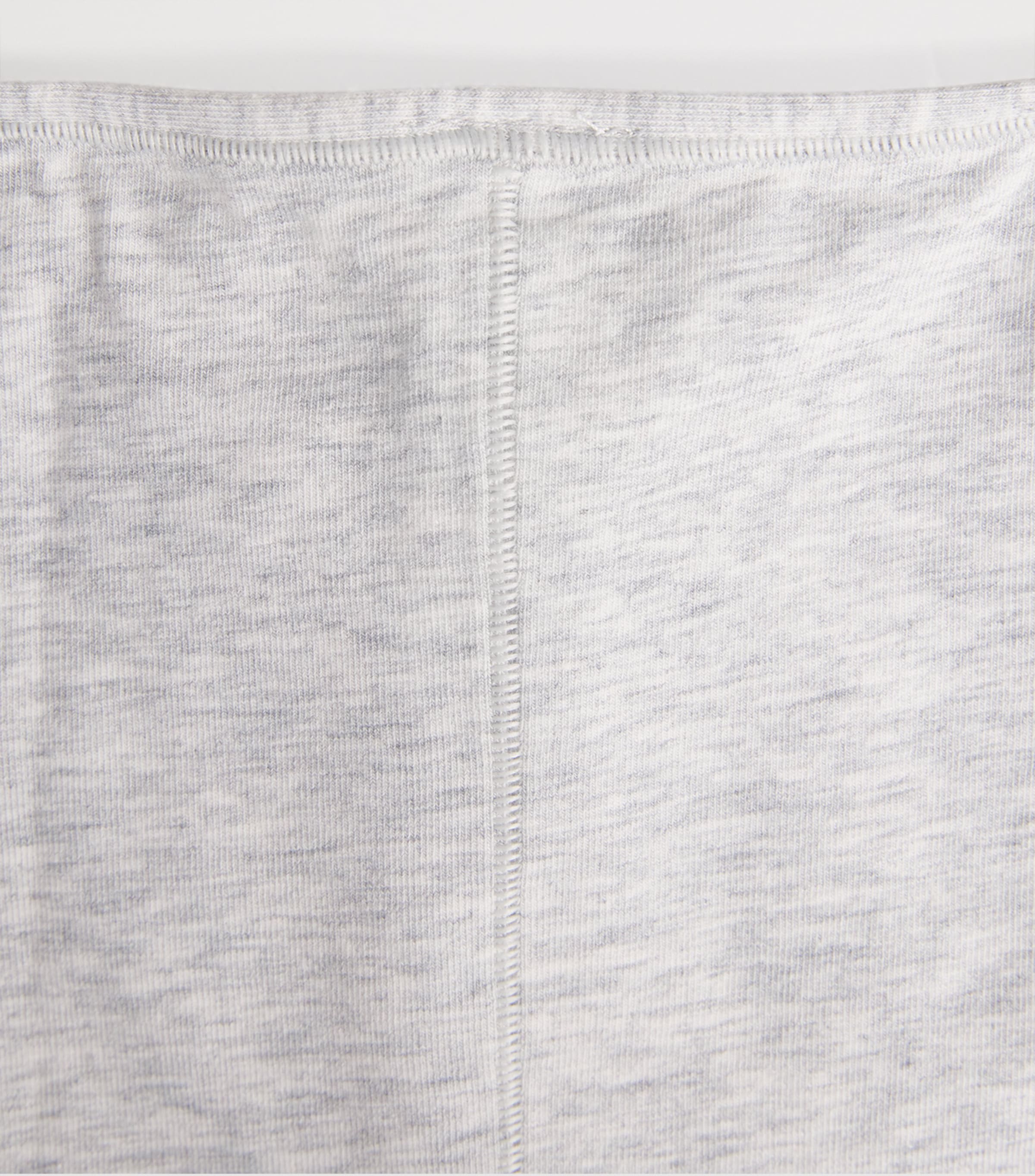 Skims Womens Everyday Boyshort Briefs Light Heather Grey Image 4