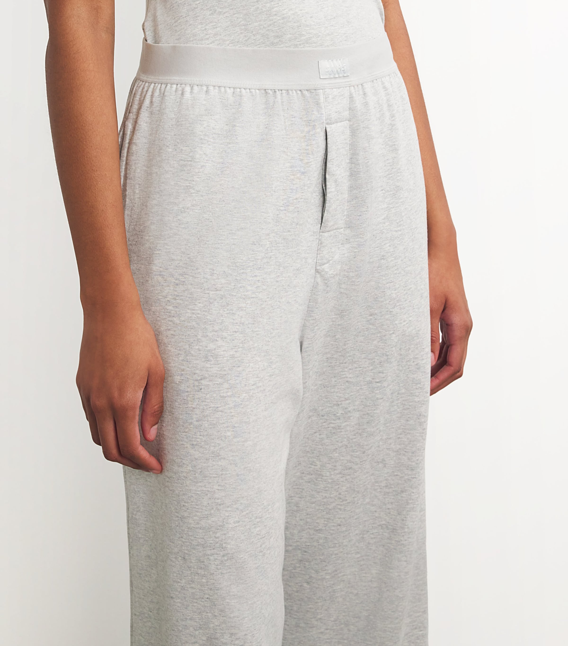 【関税込み】SKIMS グレー Boyfriend ルーズ ラウンジパンツ BOYFRIEND LOOSE PANT | LIGHT HEATHER GREY