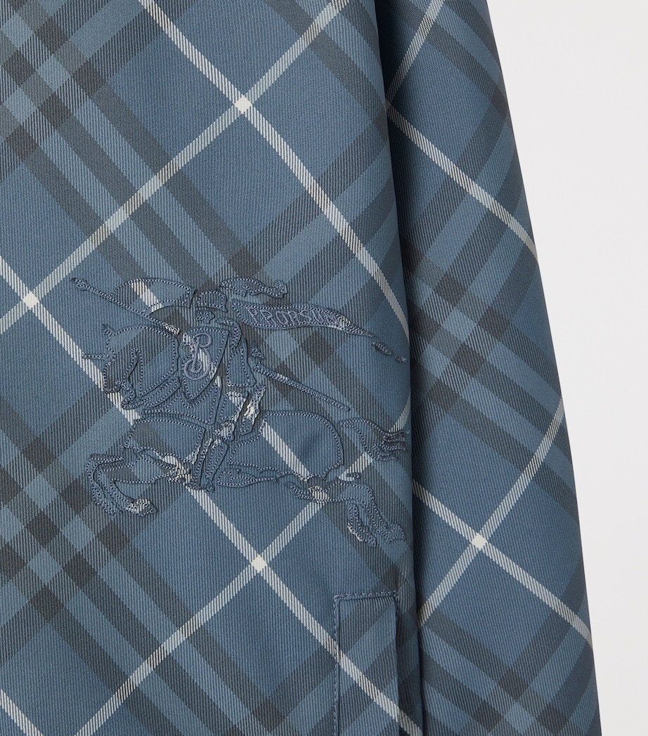 Reversible Check Hooded Jacket PEWTER IP CHECK Image 6