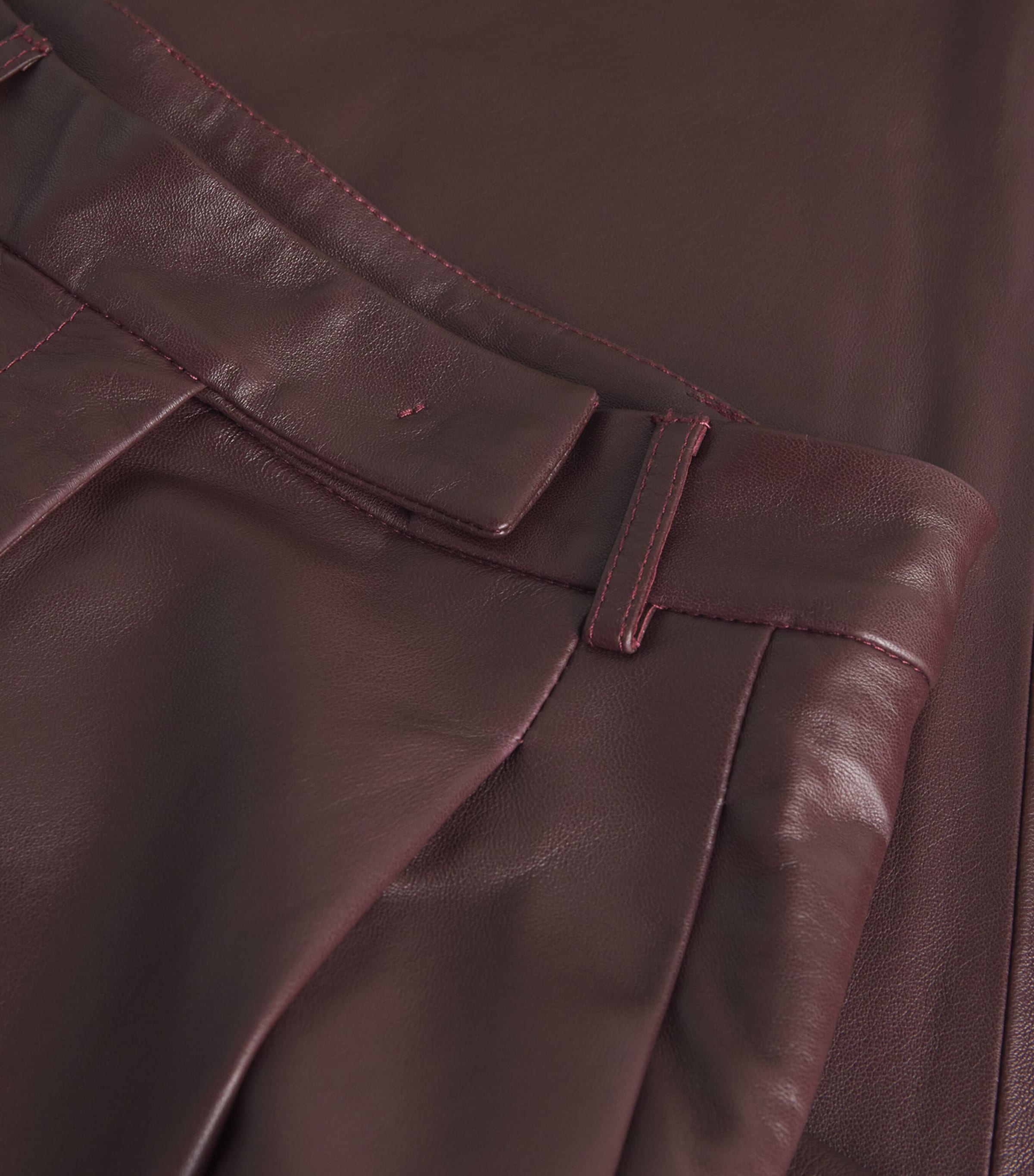 Leather Pleated Trousers MOSTO Image 5