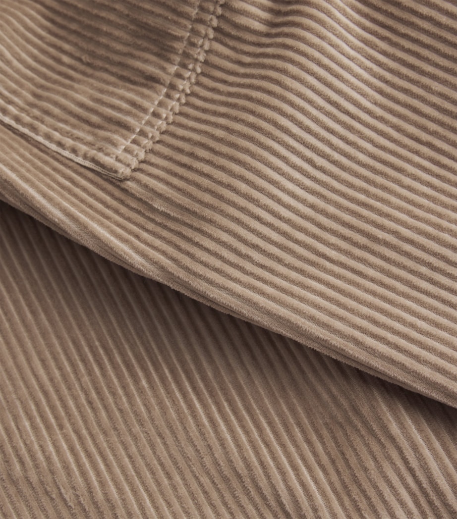 Corduroy Wide-Leg Trousers SAND Image 5