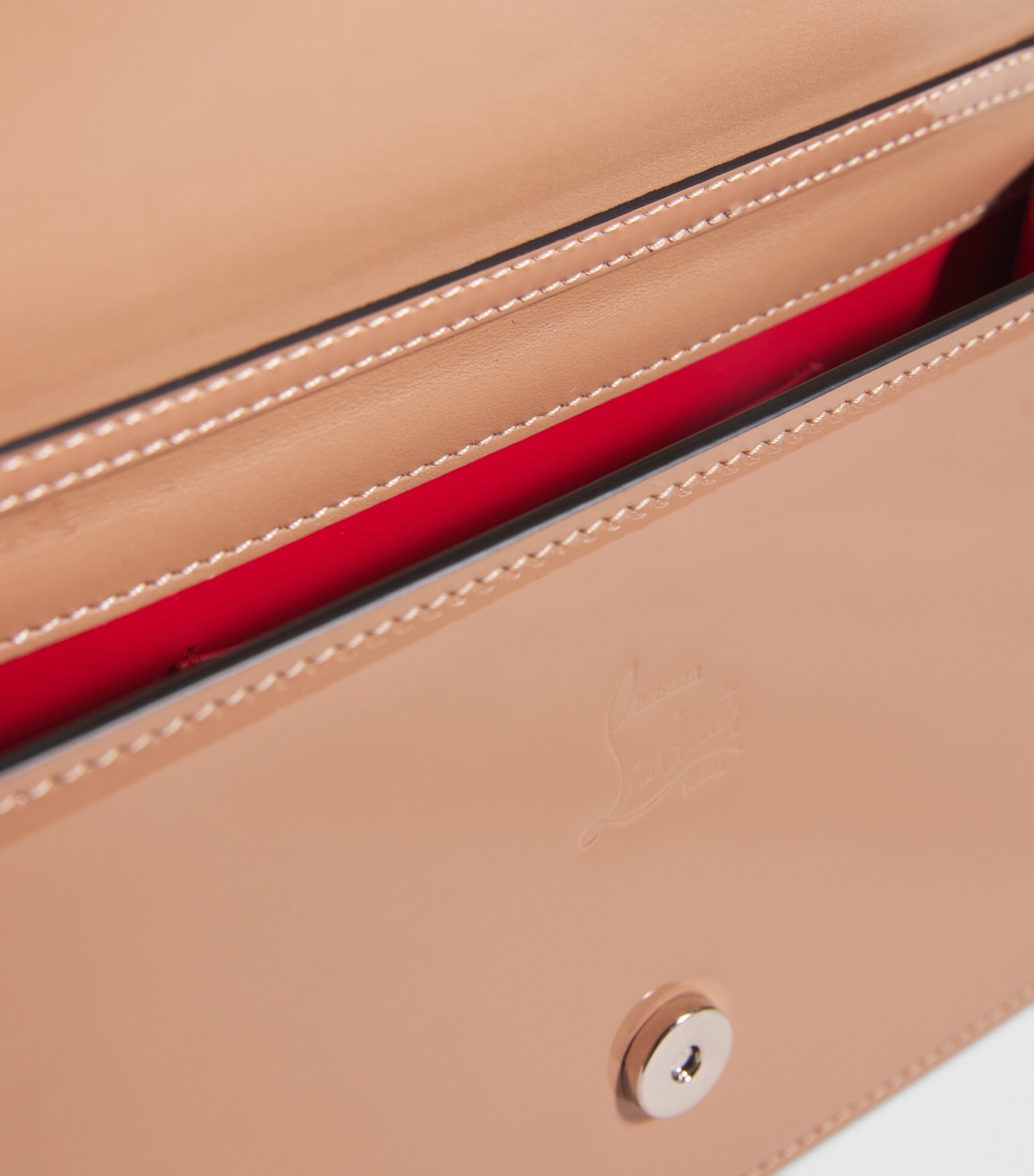 Loubi54 Patent Leather Clutch Bag BG4Z Image 4