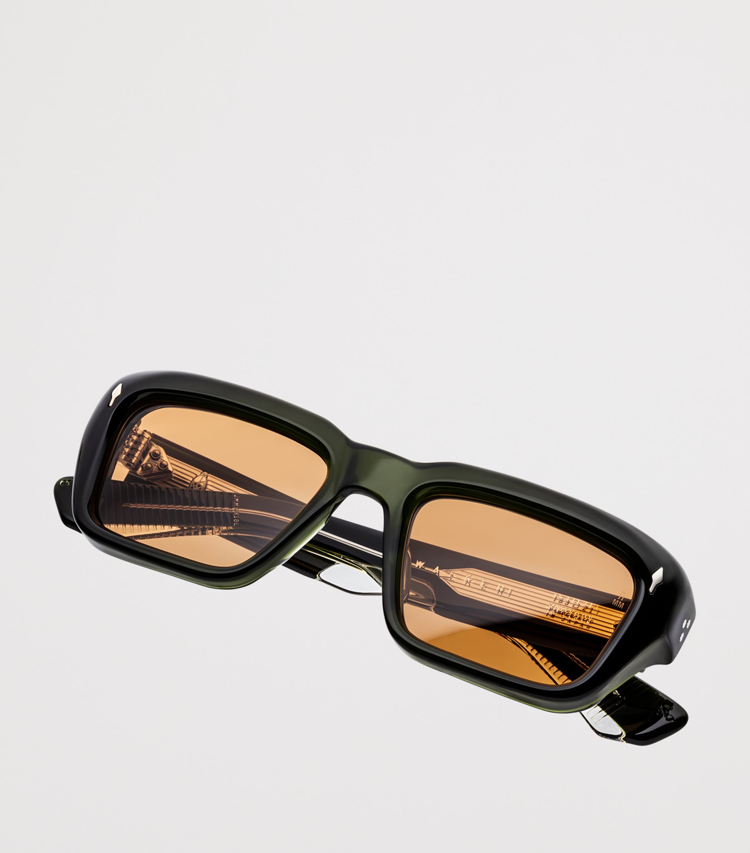 Jacques Marie Mage Acetate Walker Sunglasses Orange Image 3