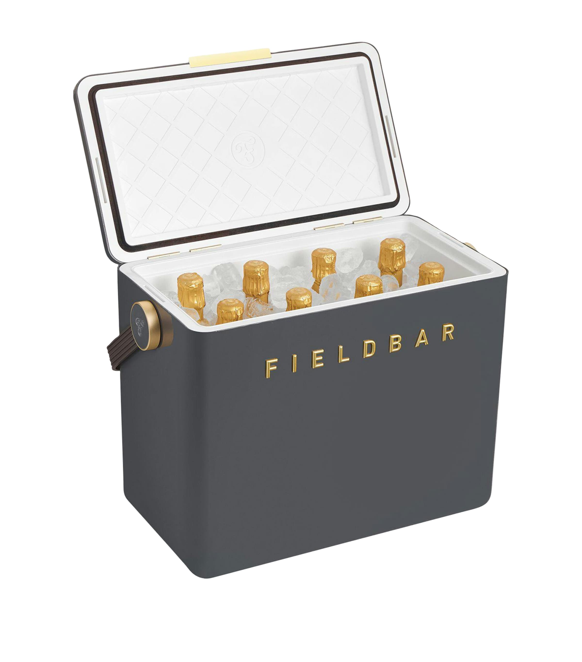 Fieldbar Gin Trunk Cooler Box Oyster Grey Image 2