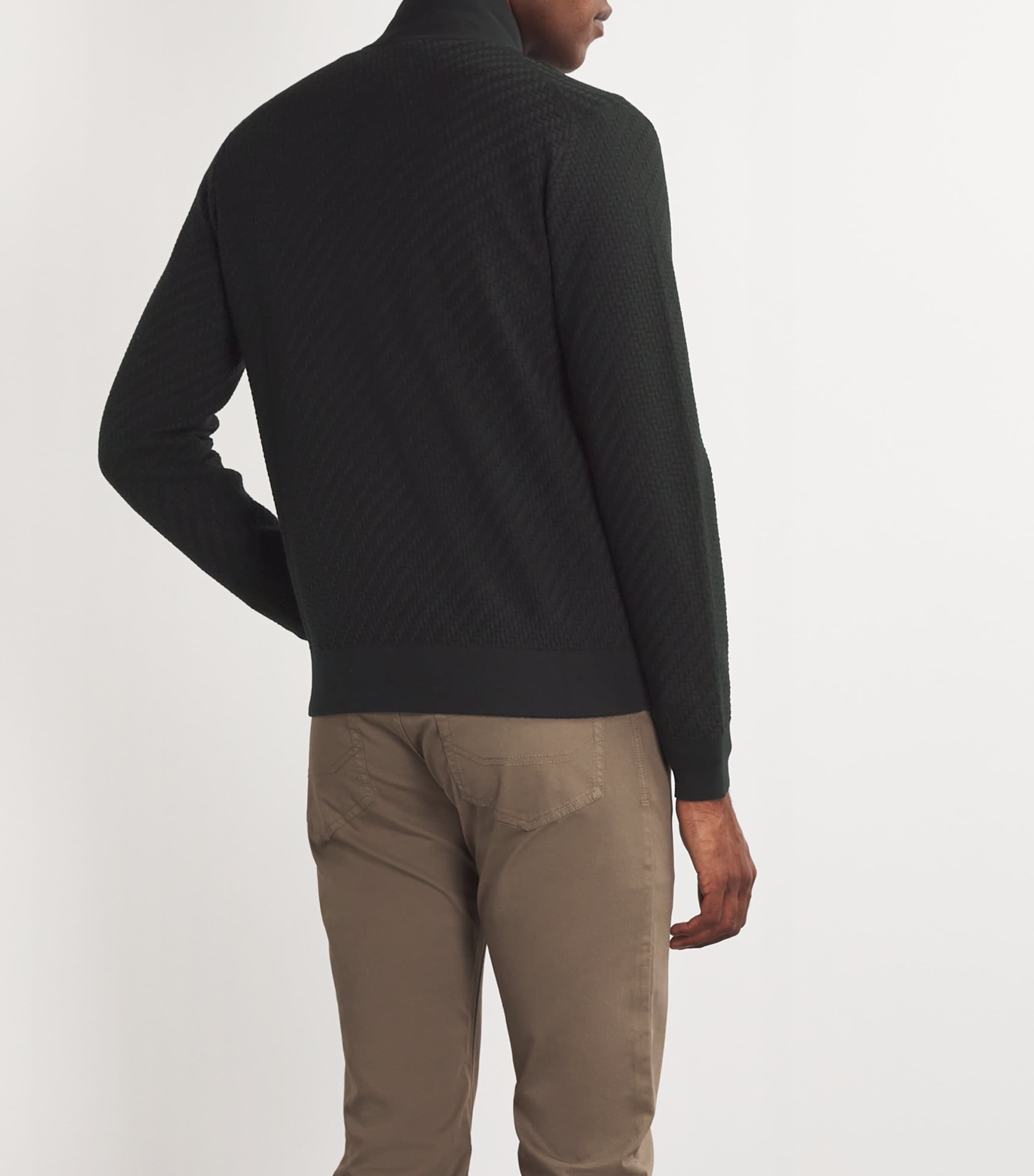Cotton-Silk-Cashmere Zipped Sweater 1000 Image 4