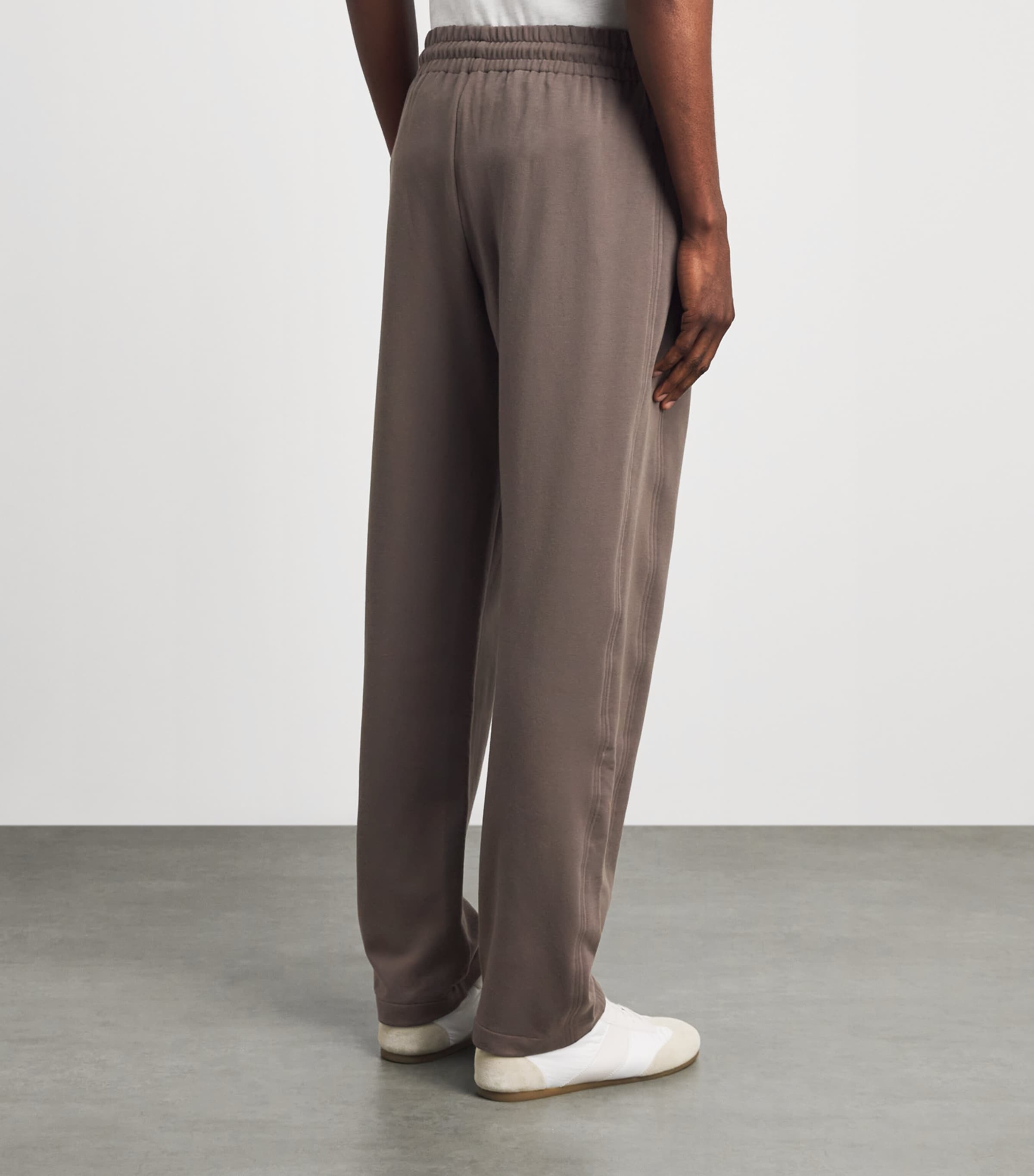 Zimmerli Mens Winter Lounge Sweatpants Chesnut Image 5